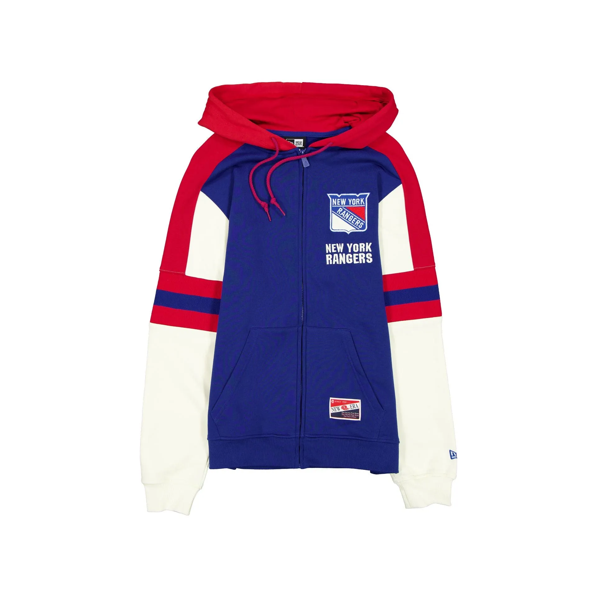 New York Rangers Throwback Zipper Hoodie sold by New Era