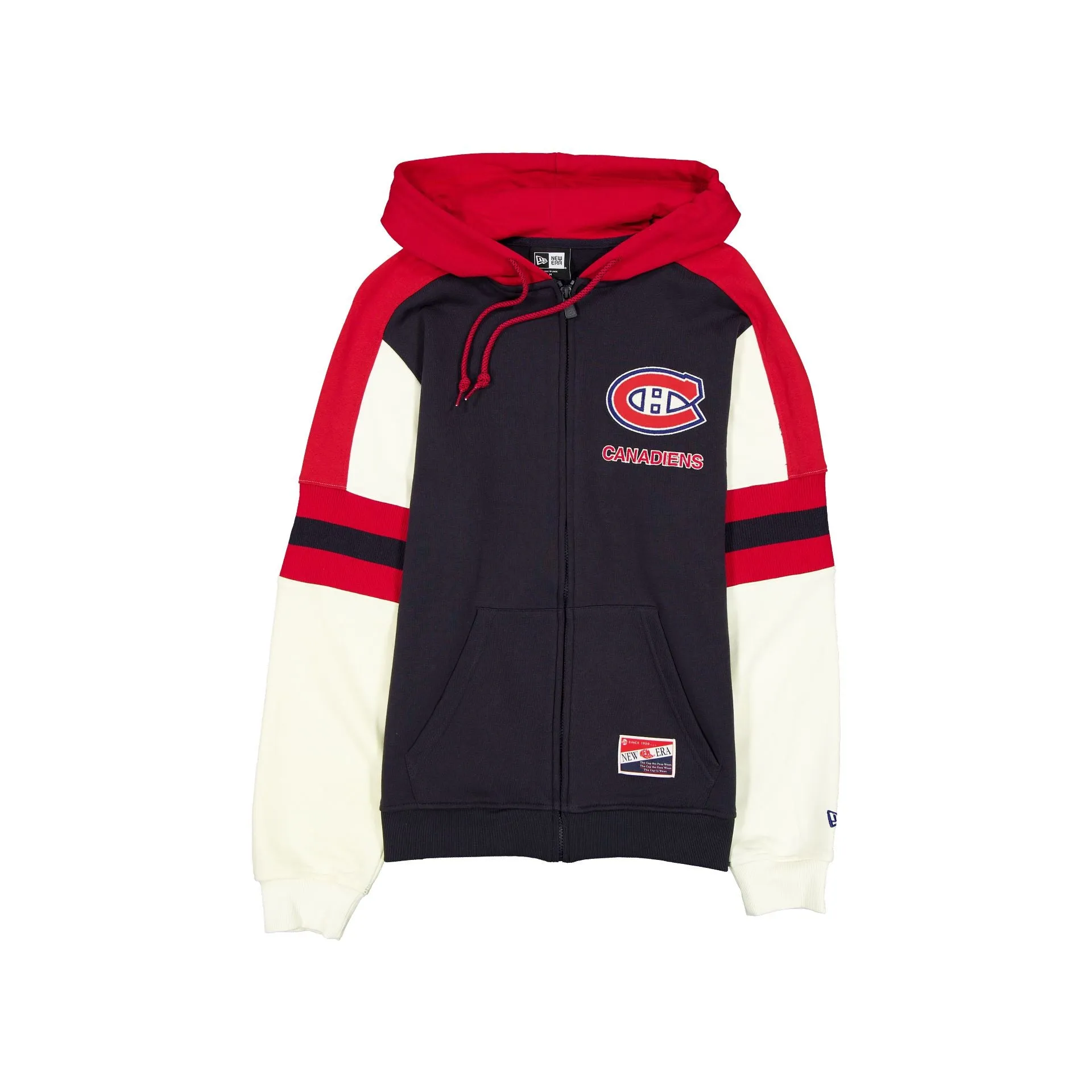 Montreal Canadiens Throwback Zipper Hoodie sold by New Era