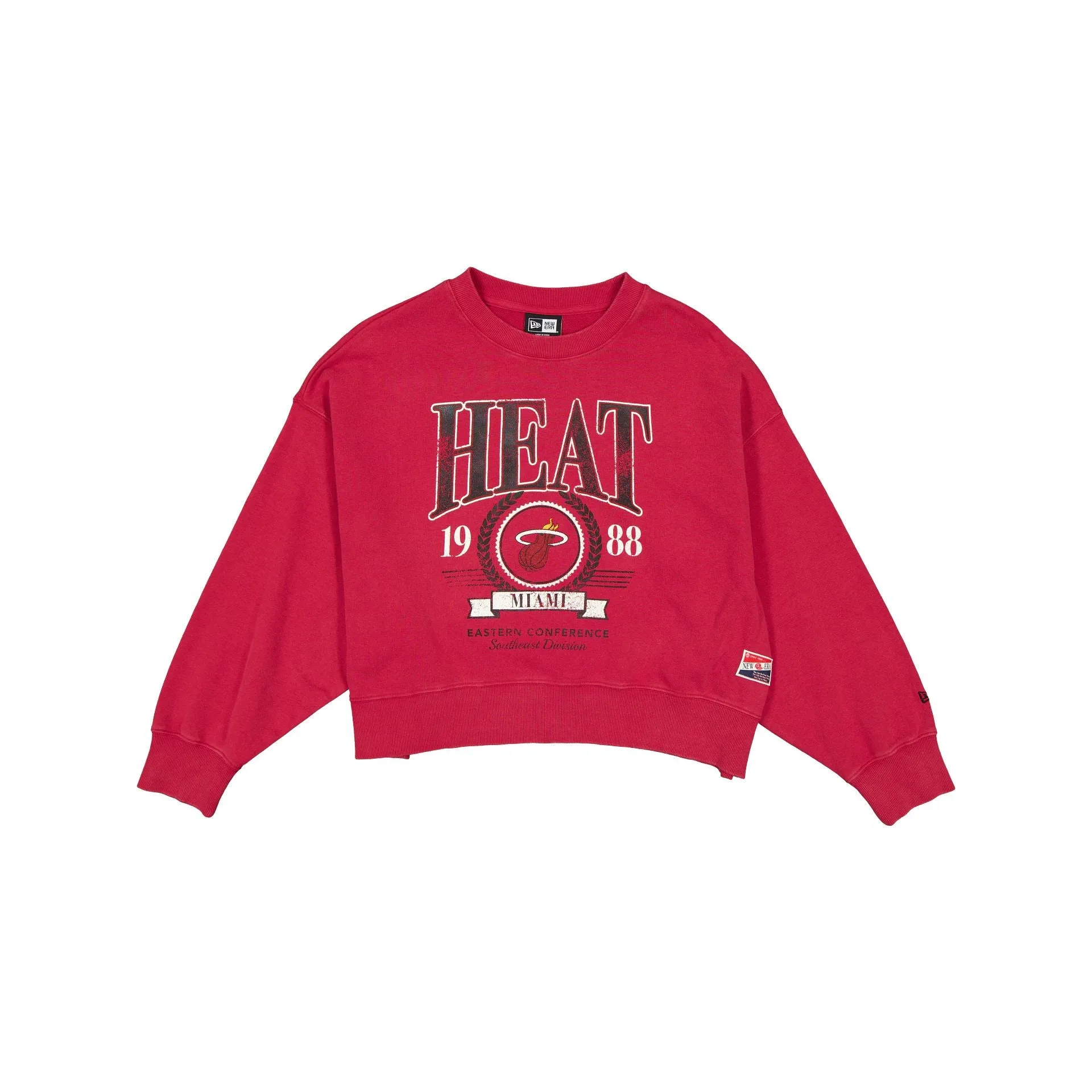 Miami Heat Throwback Women's Crewneck sold by New Era
