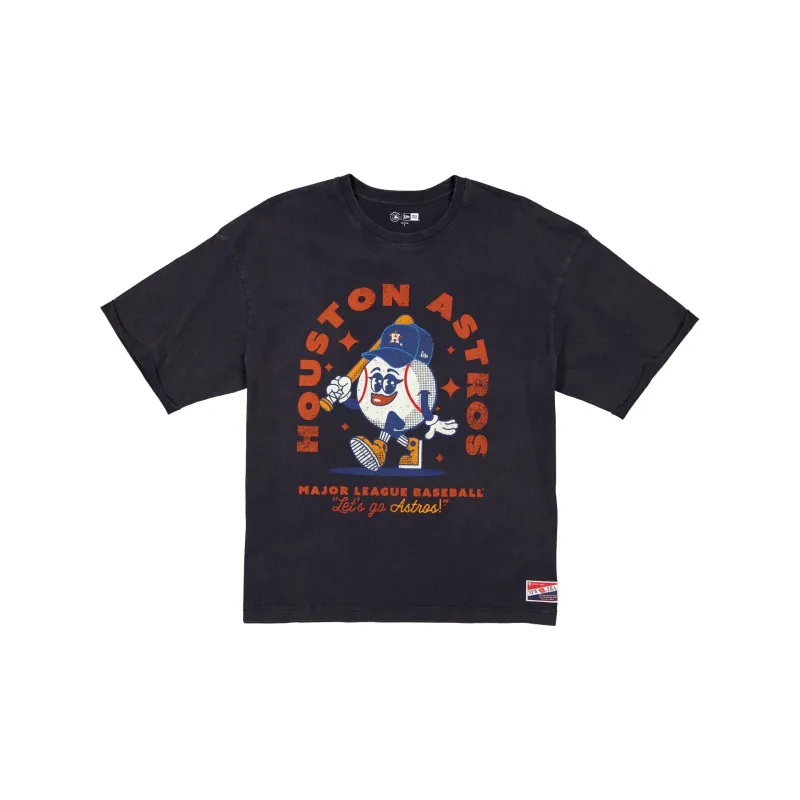 Houston Astros Throwback Character Women's T-Shirt sold by New Era
