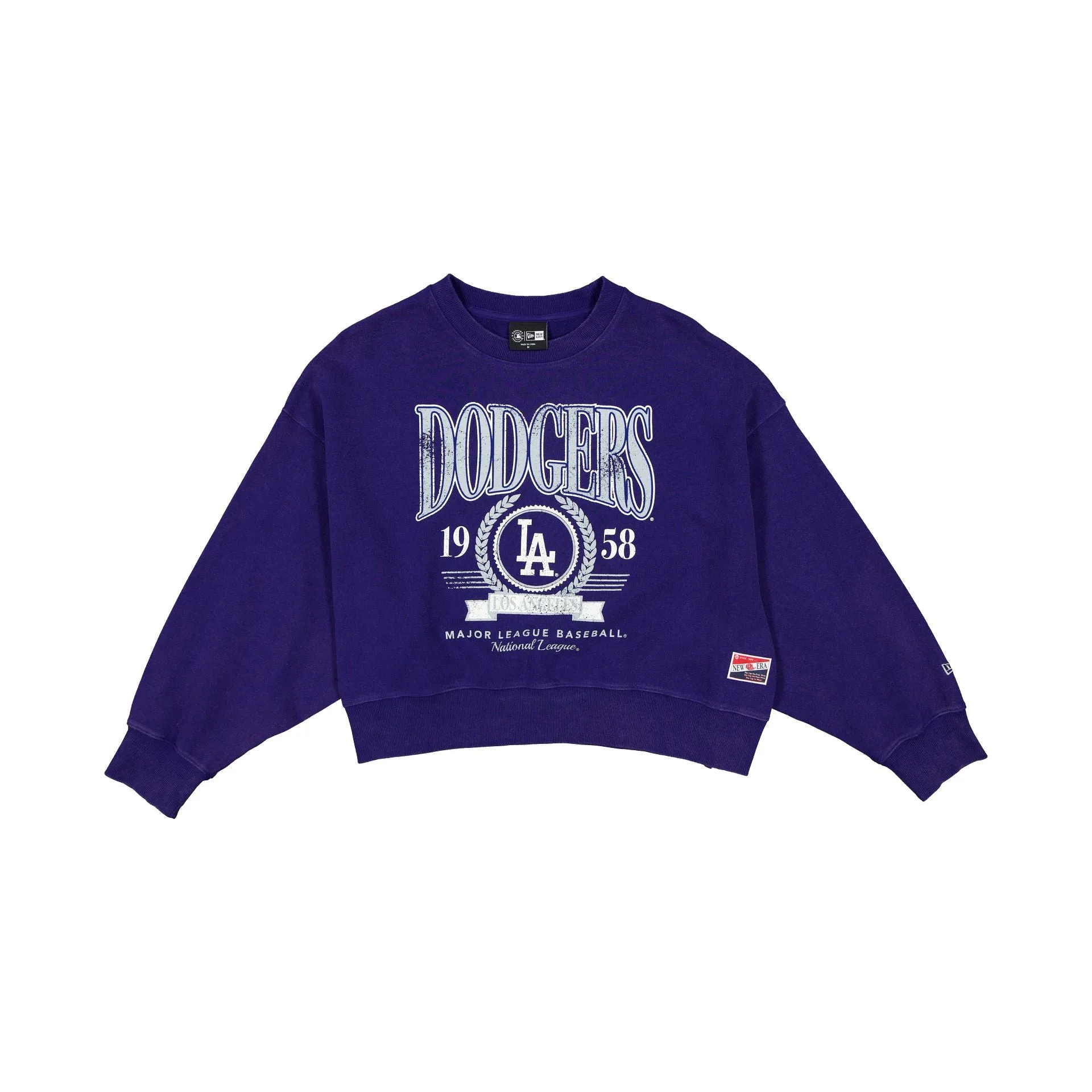 Los Angeles Dodgers Throwback Women's Crewneck sold by New Era