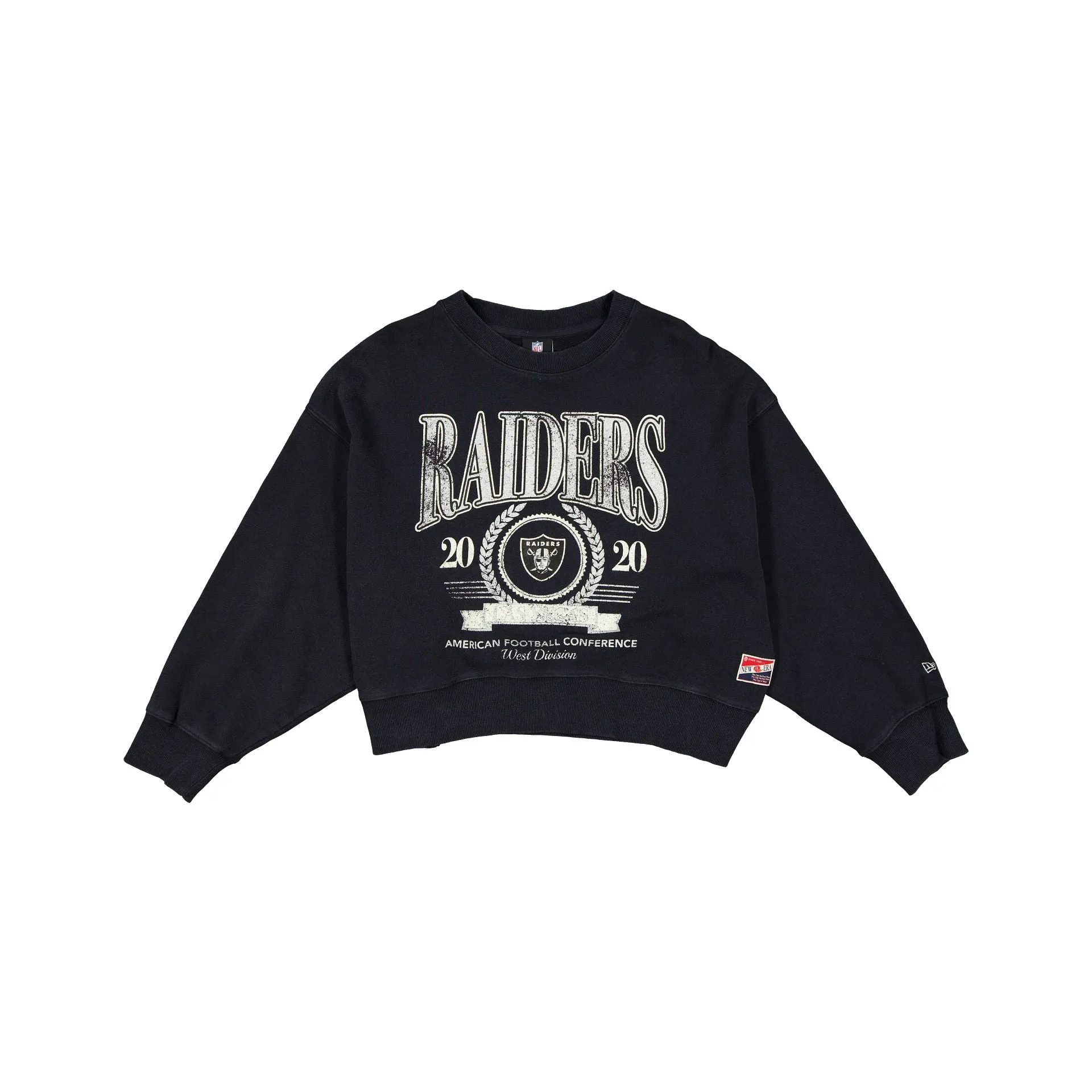Las Vegas Raiders Throwback Women's Crewneck sold by New Era