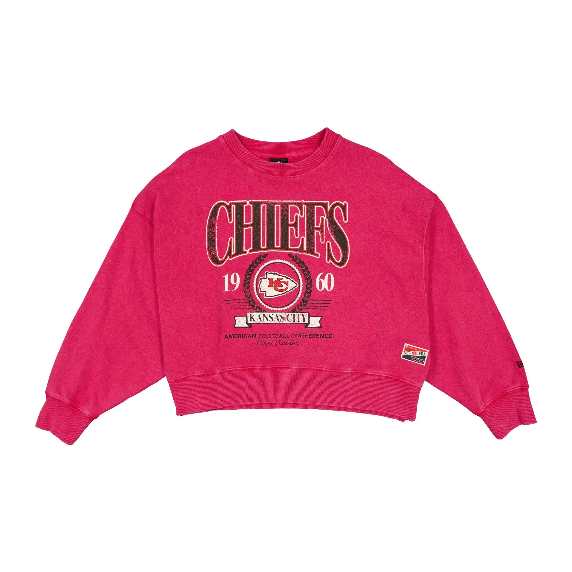 Kansas City Chiefs Throwback Women's Crewneck sold by New Era product image thumbnail 2