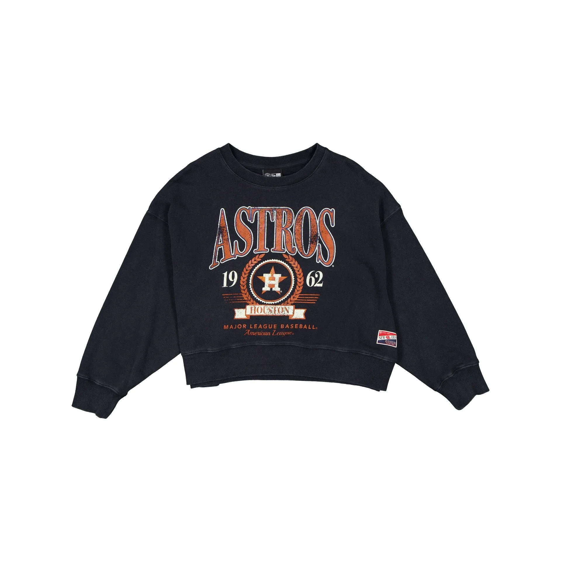 Houston Astros Throwback Women's Crewneck sold by New Era