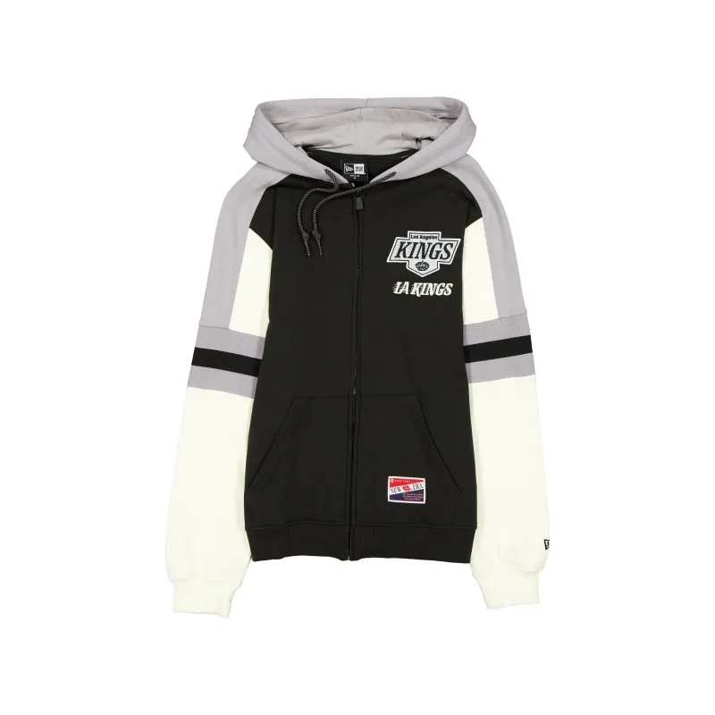 Los Angeles Kings Throwback Zipper Hoodie sold by New Era