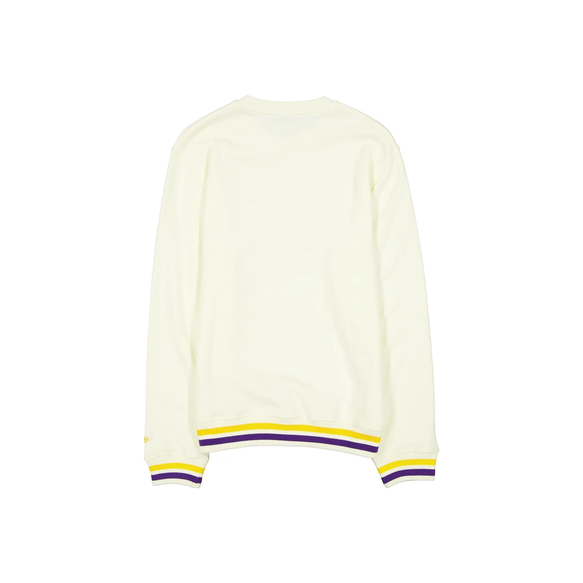 Los Angeles Lakers Throwback Chrome White Crewneck sold by New Era product image thumbnail 3