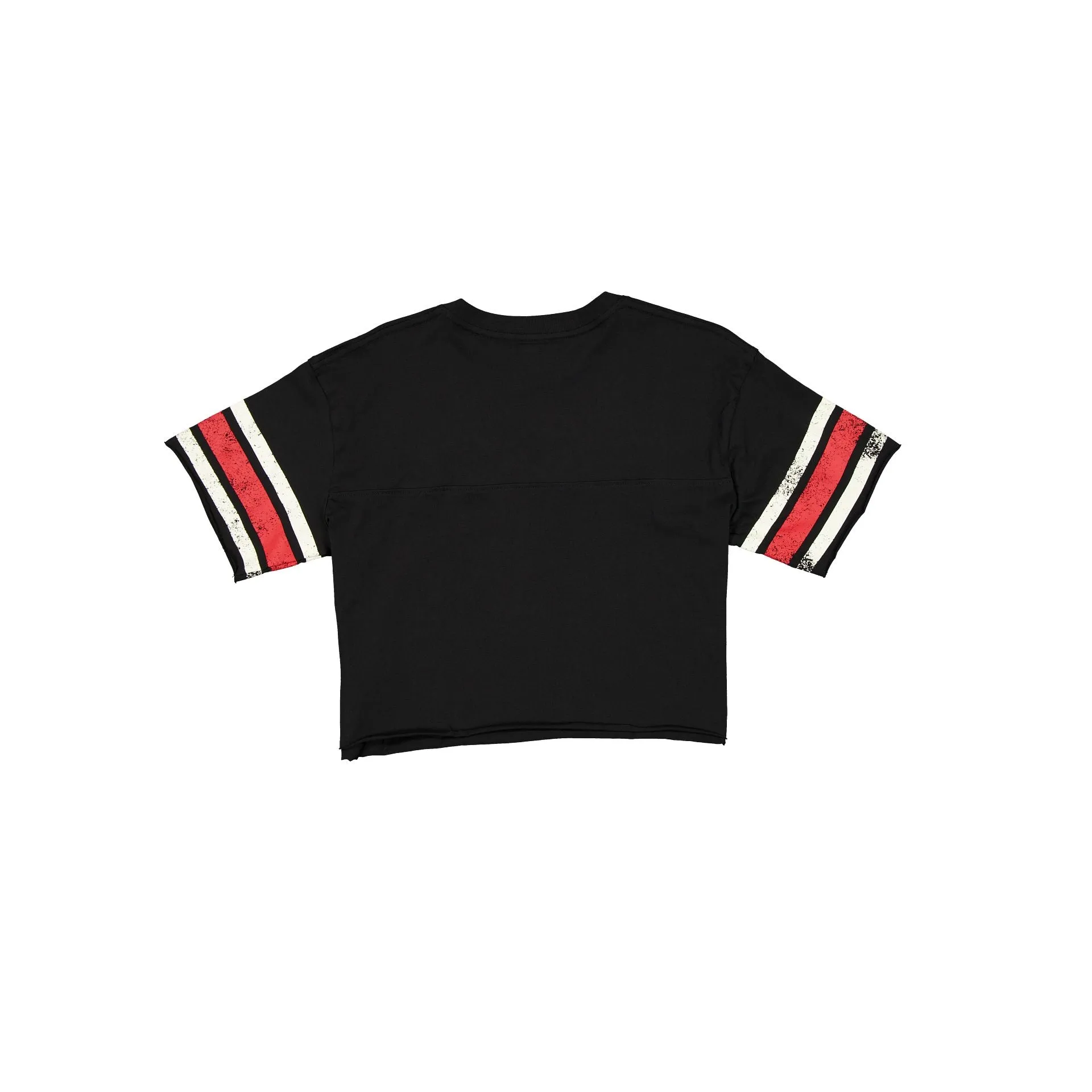 Chicago Bulls Throwback Cropped Women's T-Shirt sold by New Era product image thumbnail 3