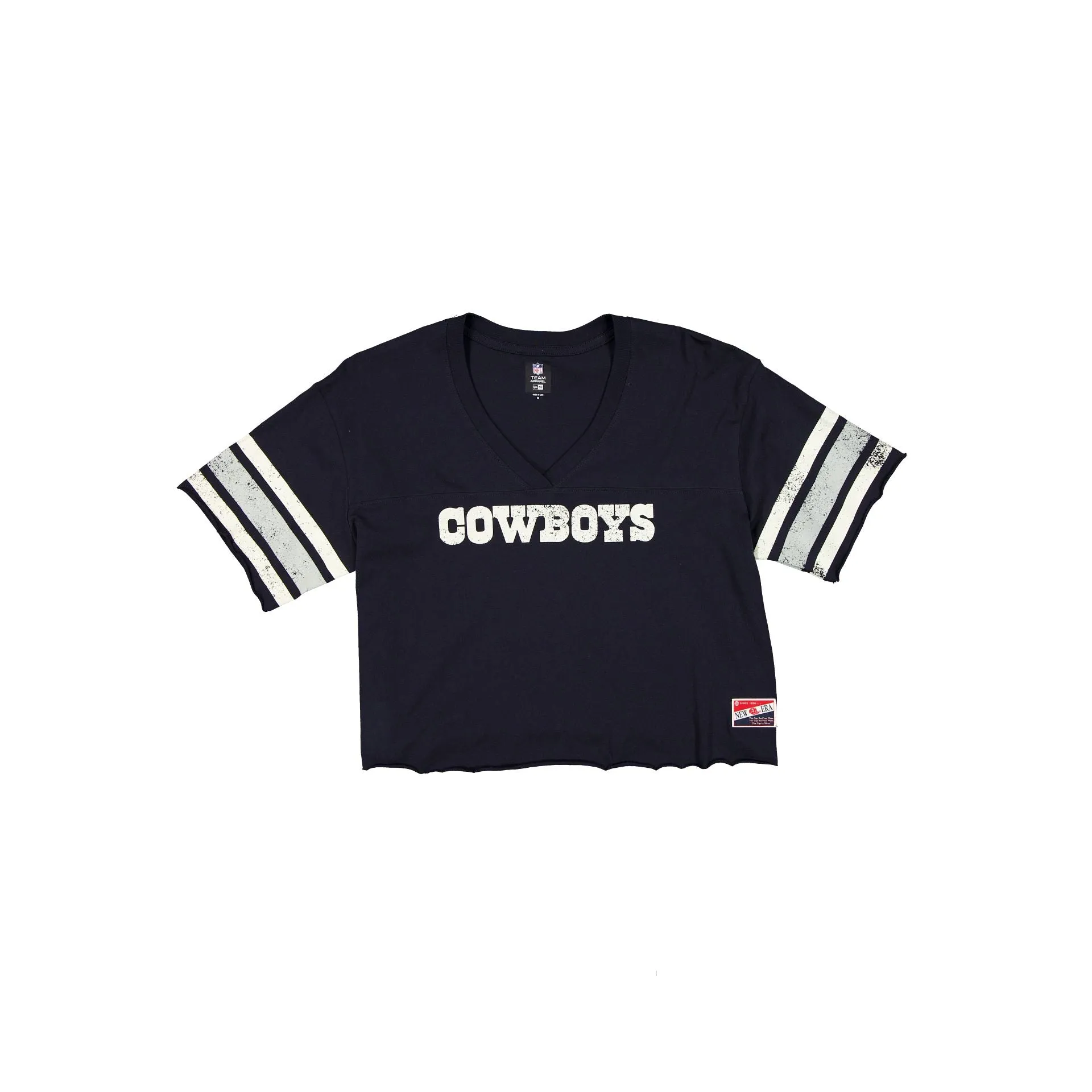 Dallas Cowboys Throwback Cropped Women's T-Shirt sold by New Era