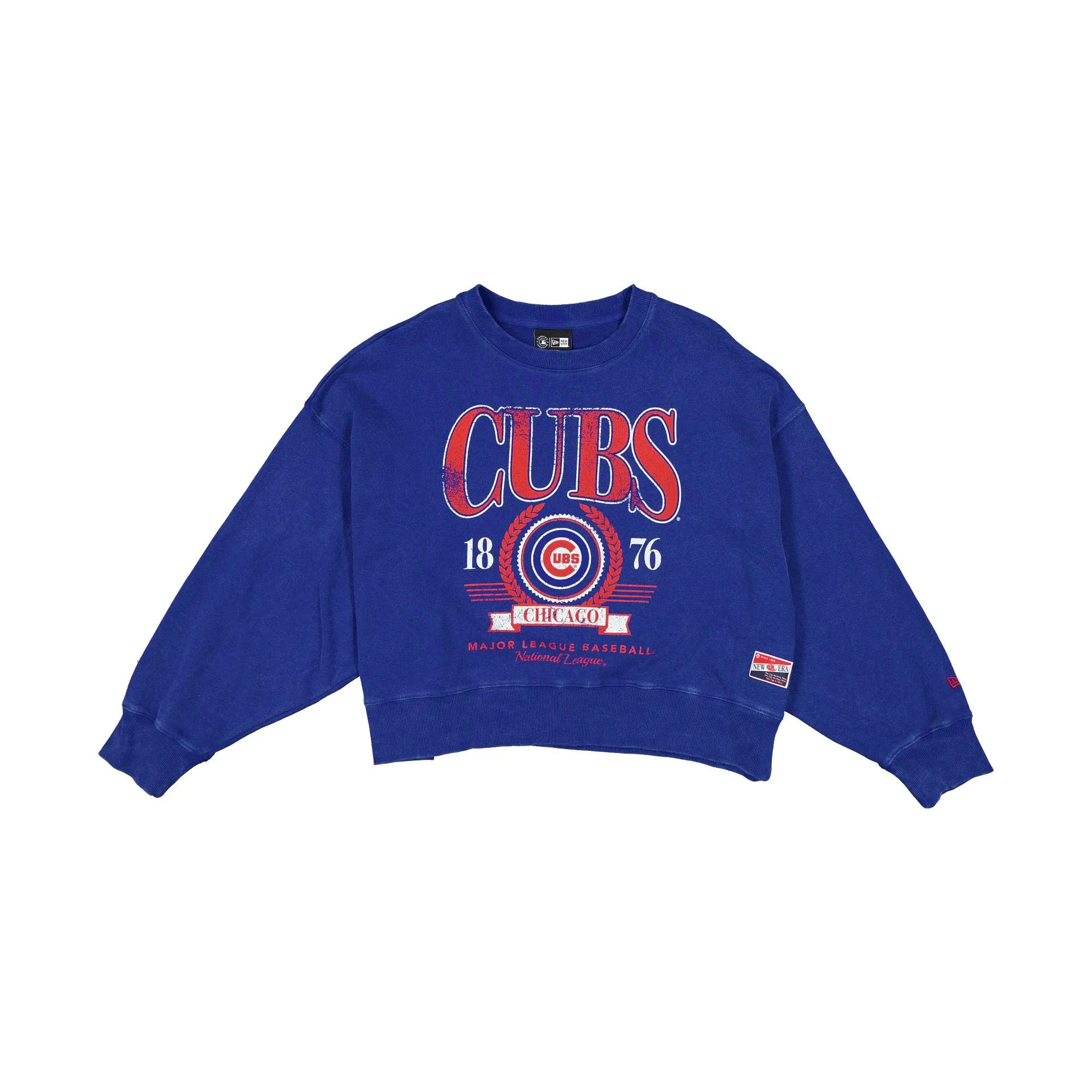 Chicago Cubs Throwback Women's Crewneck sold by New Era