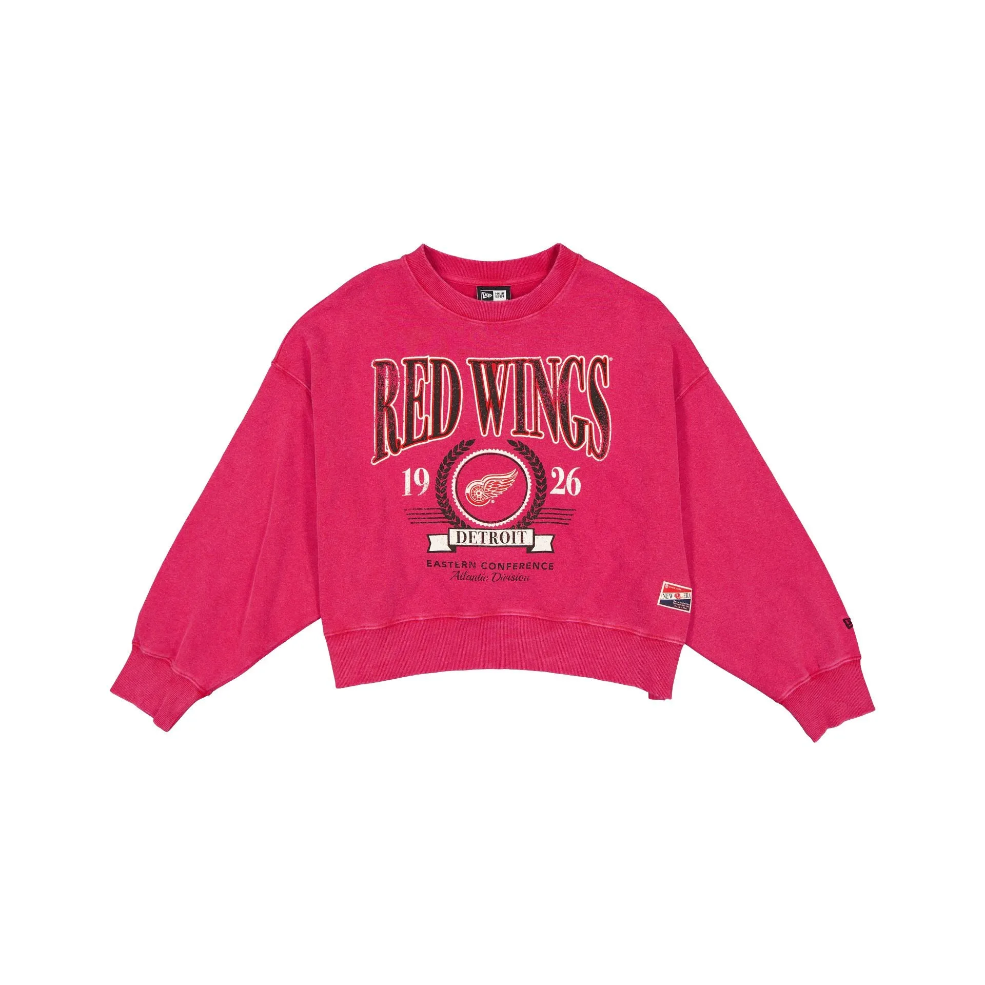 Detroit Red Wings Throwback Women's Crewneck sold by New Era