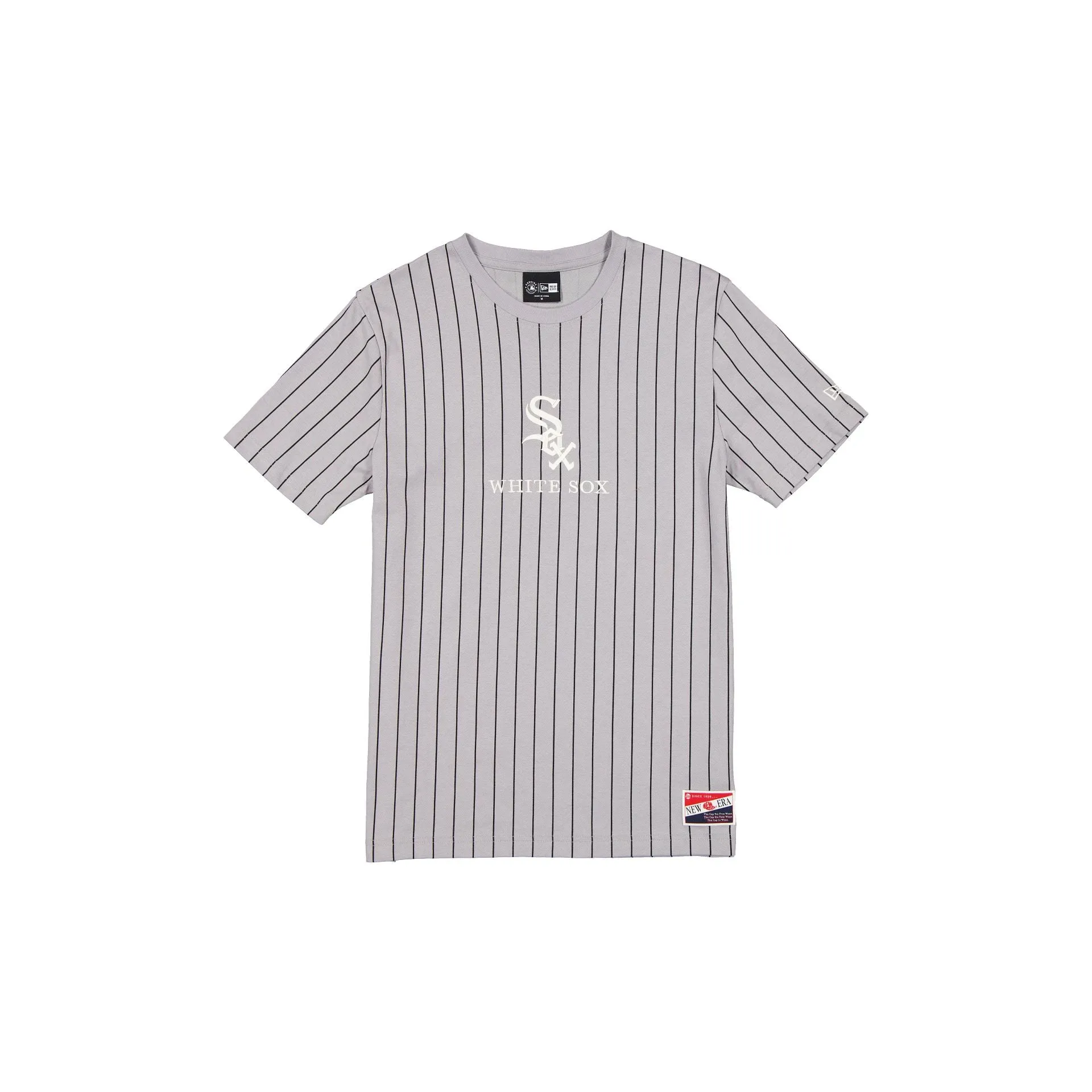 Chicago White Sox Throwback Pinstripe T-Shirt sold by New Era