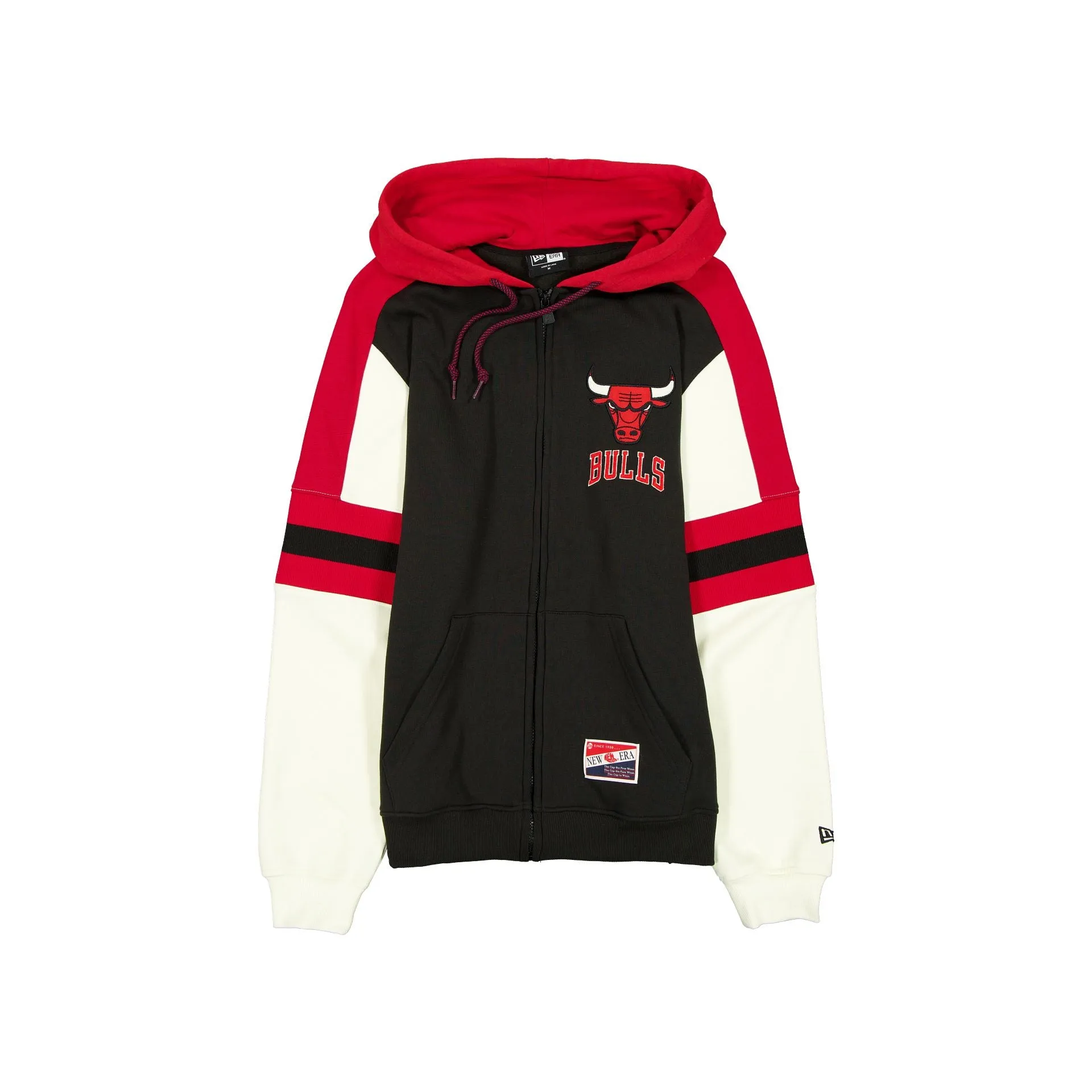 Chicago Bulls Throwback Zipper Hoodie sold by New Era