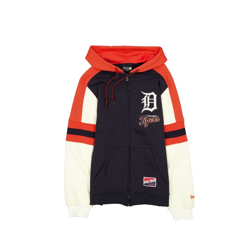 Detroit Tigers Throwback Zipper Hoodie sold by New Era
