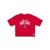 Boston Red Sox Throwback Pinstripe Women's T-Shirt sold by New Era