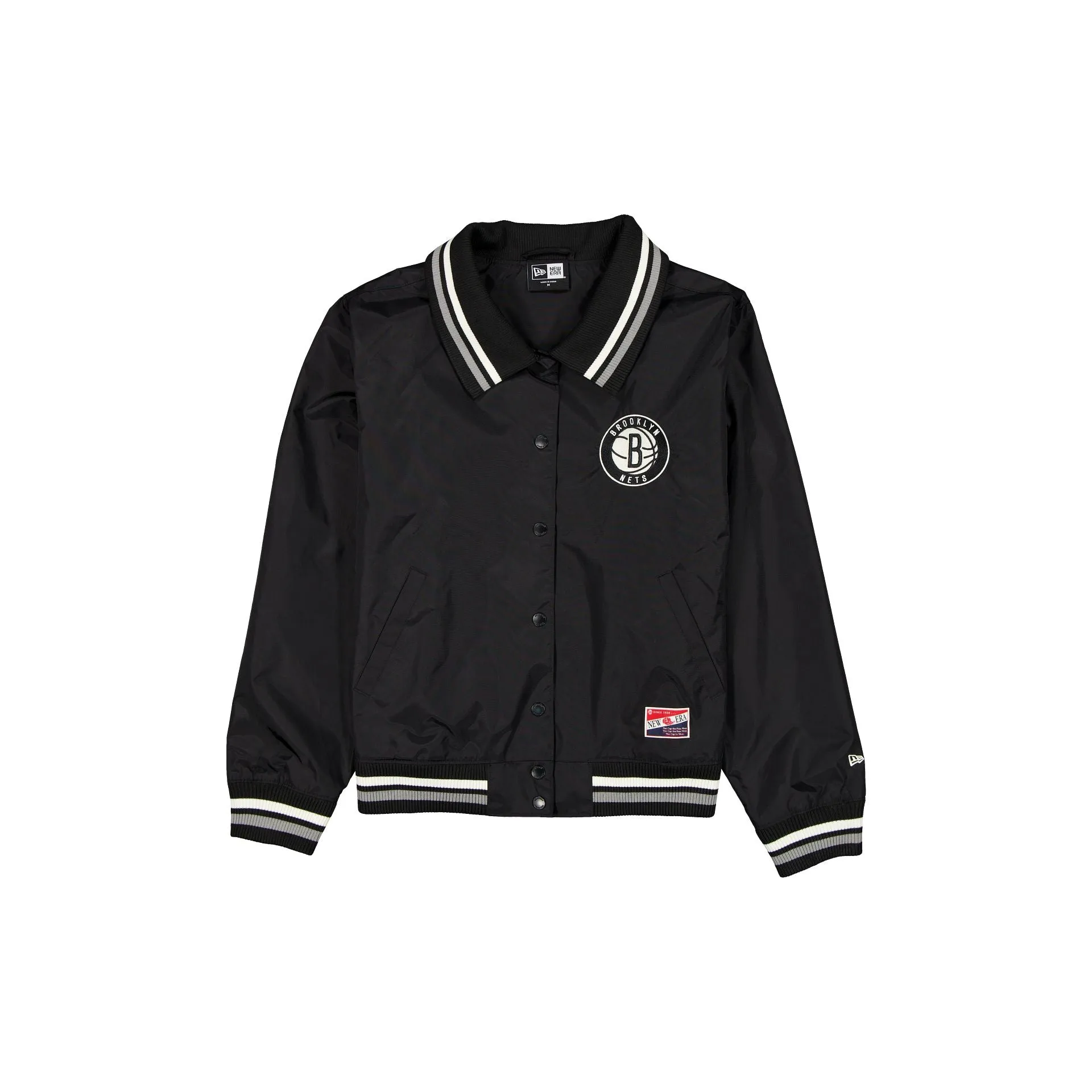 Brooklyn Nets Throwback Women's Jacket sold by New Era