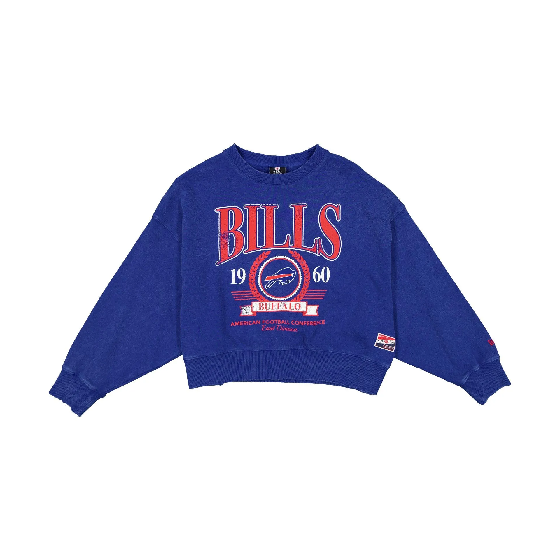 Buffalo Bills Throwback Women's Crewneck sold by New Era