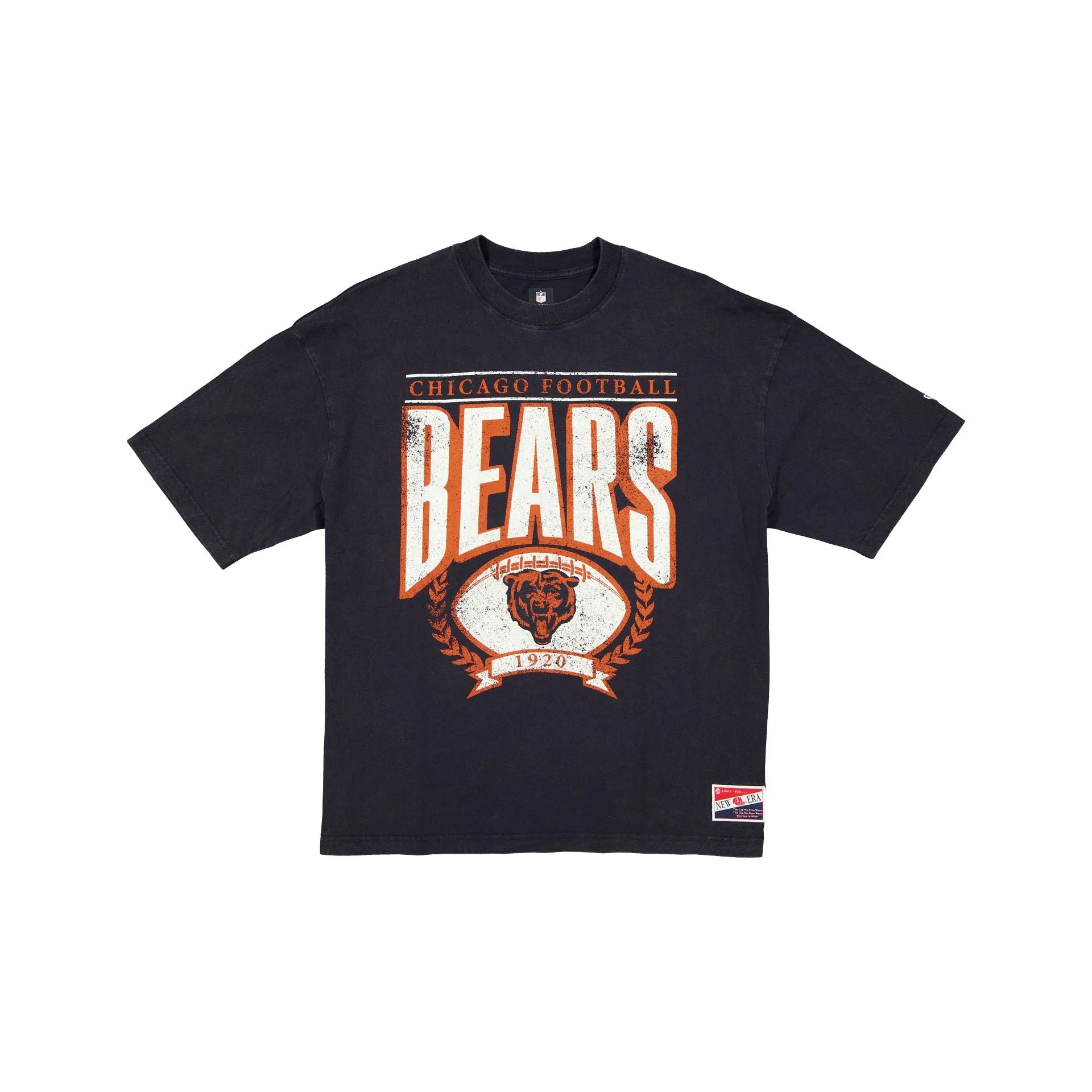 Chicago Bears Throwback Boxy T-Shirt sold by New Era