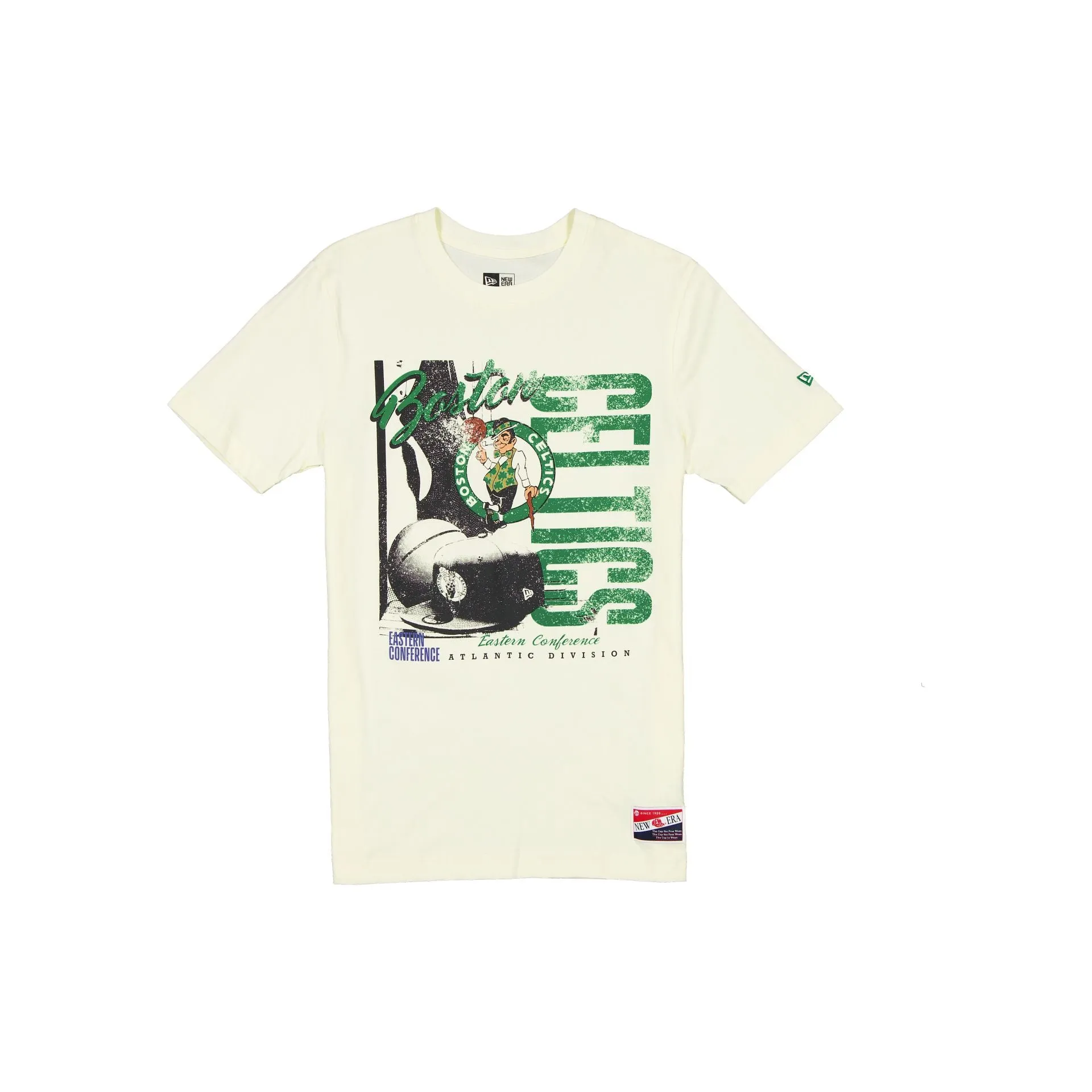 Boston Celtics Throwback White T-Shirt sold by New Era