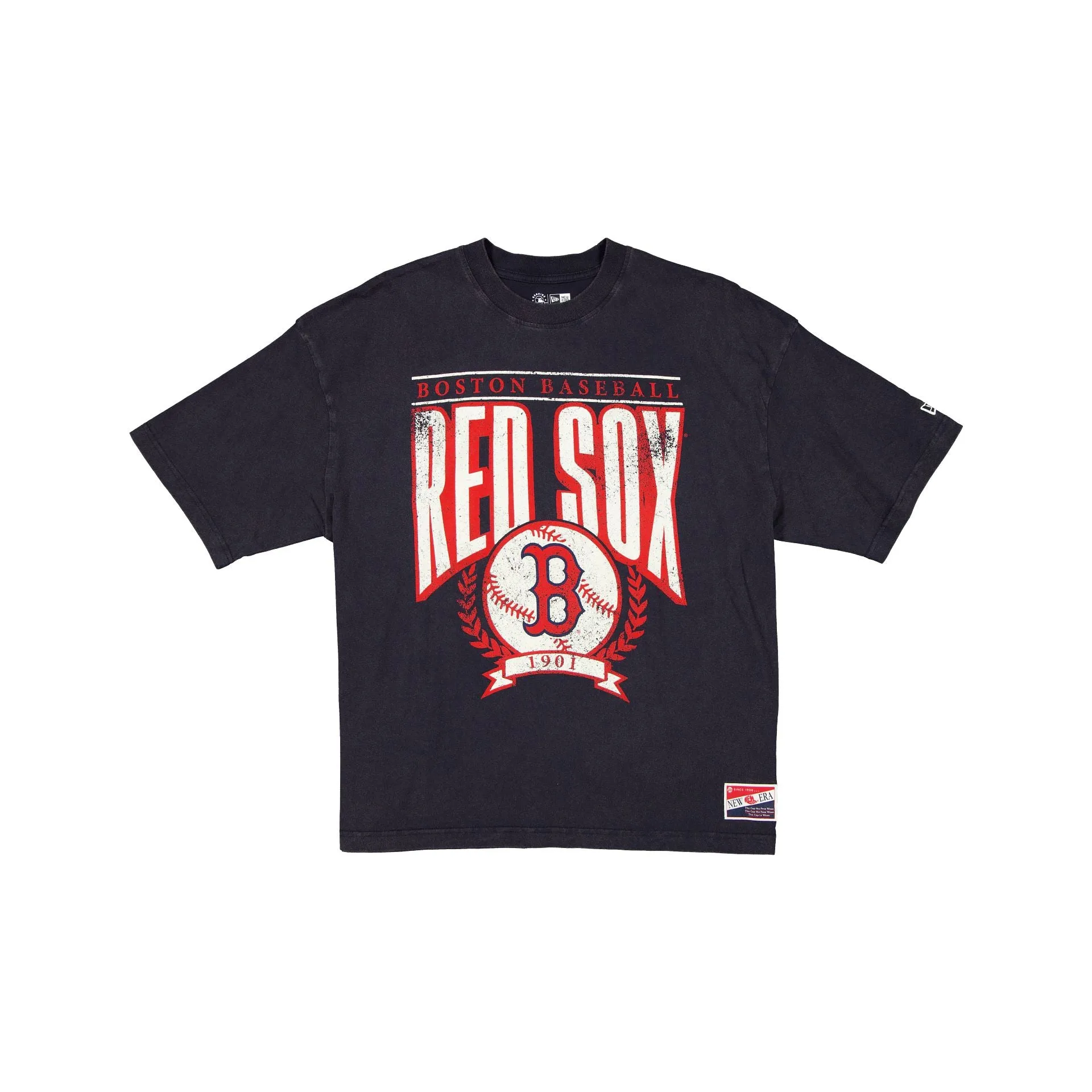 Boston Red Sox Throwback Boxy T-Shirt sold by New Era