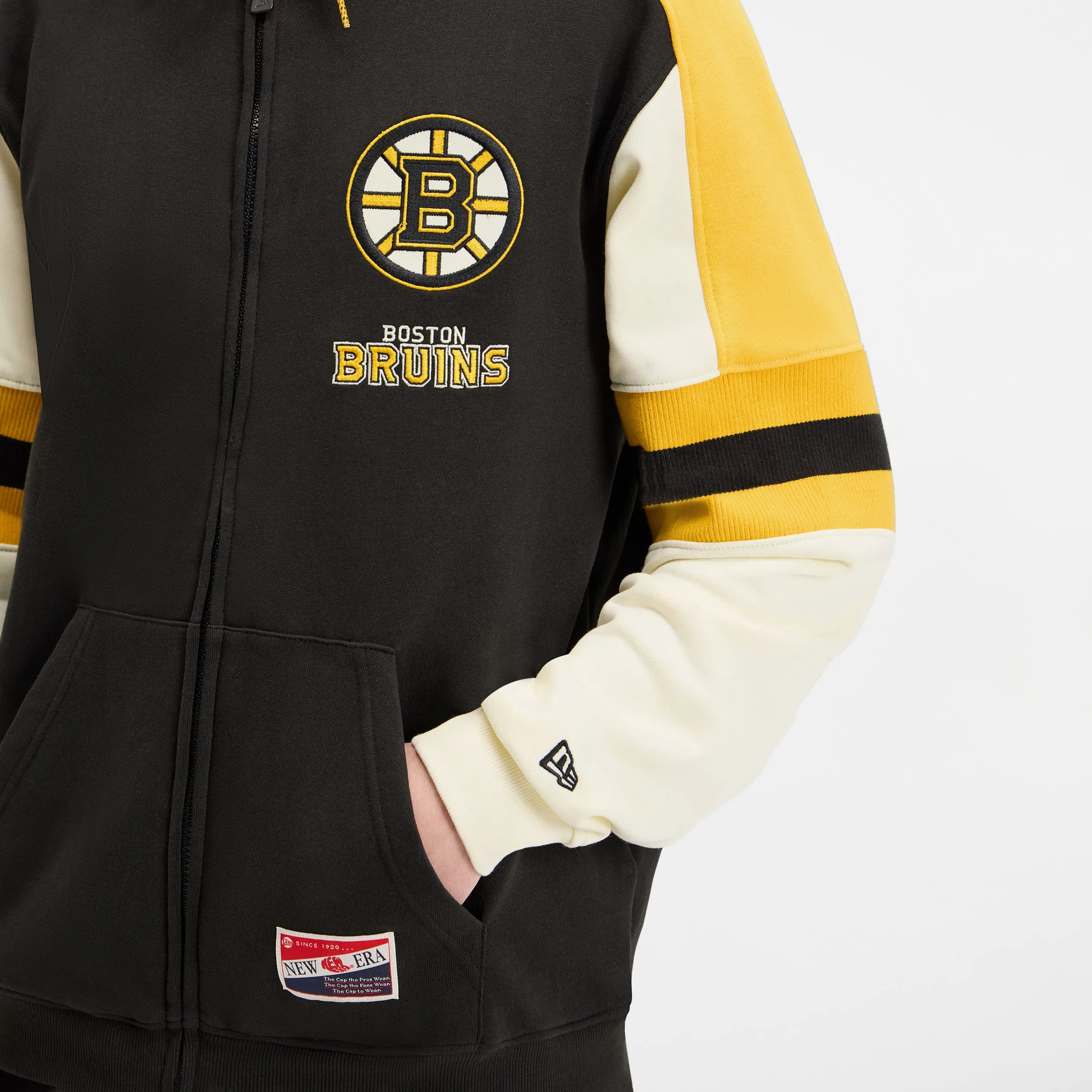Brooklyn Nets Throwback Zipper Hoodie sold by New Era product image thumbnail 4