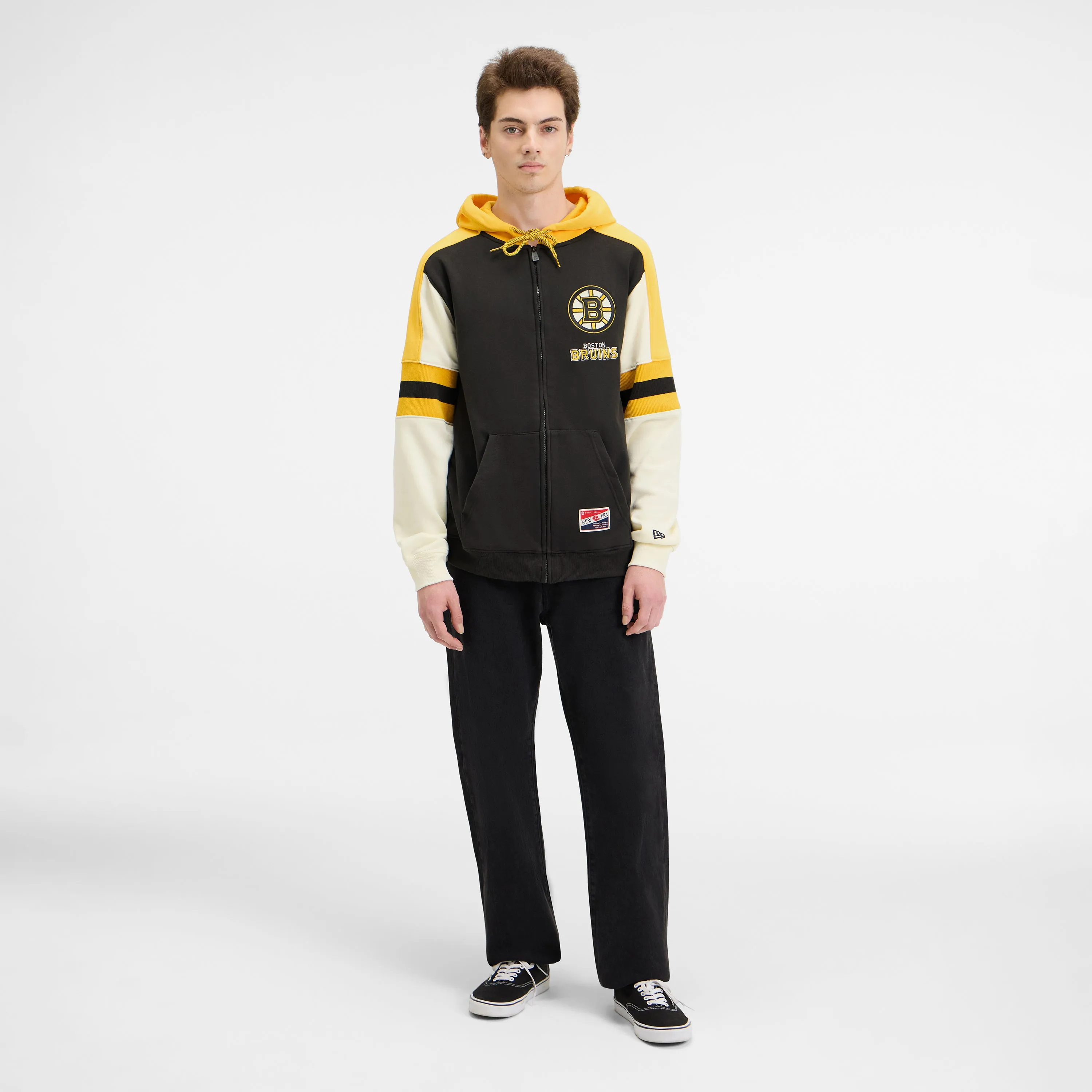 Brooklyn Nets Throwback Zipper Hoodie sold by New Era product image thumbnail 5