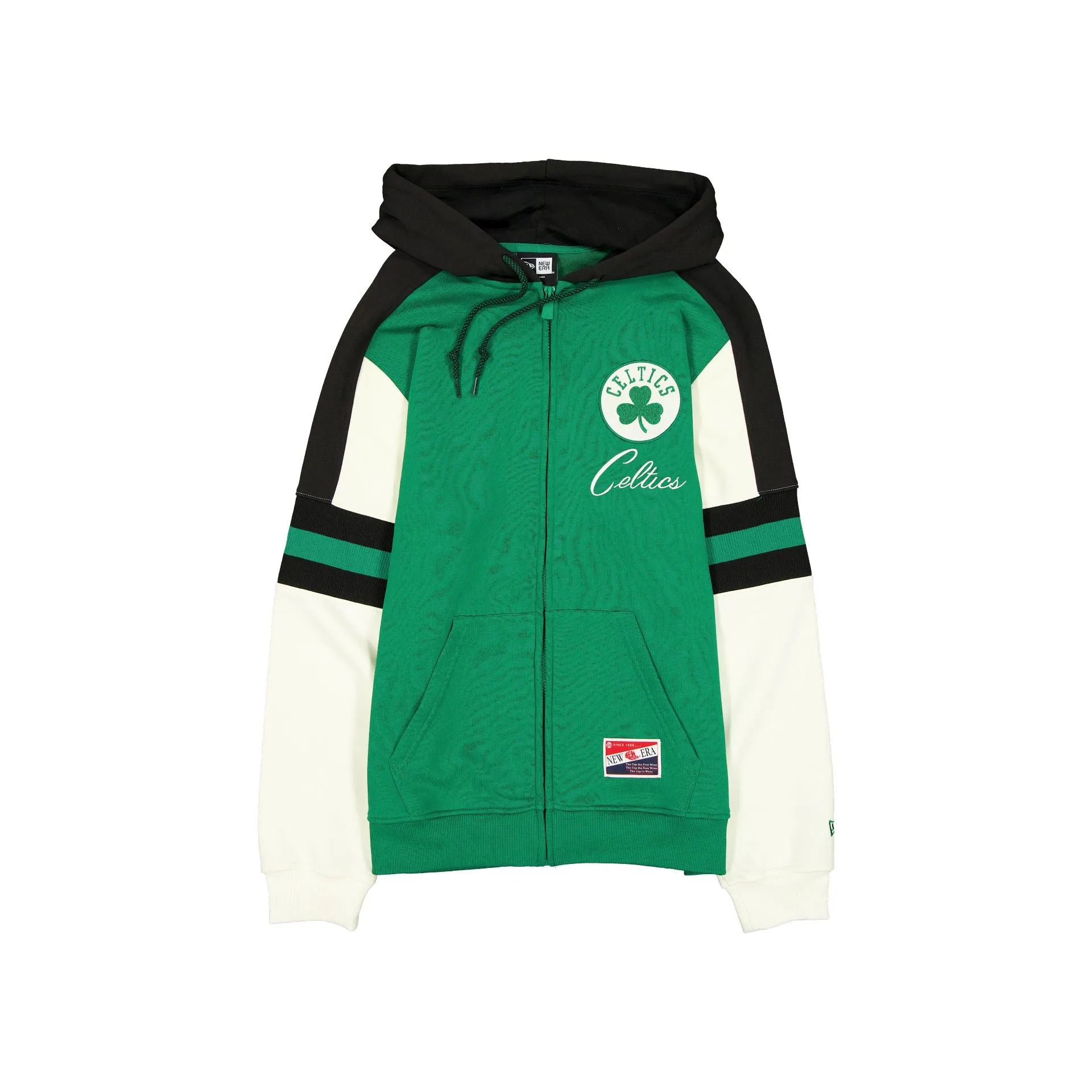 Boston Celtics Throwback Zipper Hoodie sold by New Era