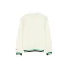 Boston Celtics Throwback Chrome White Crewneck sold by New Era