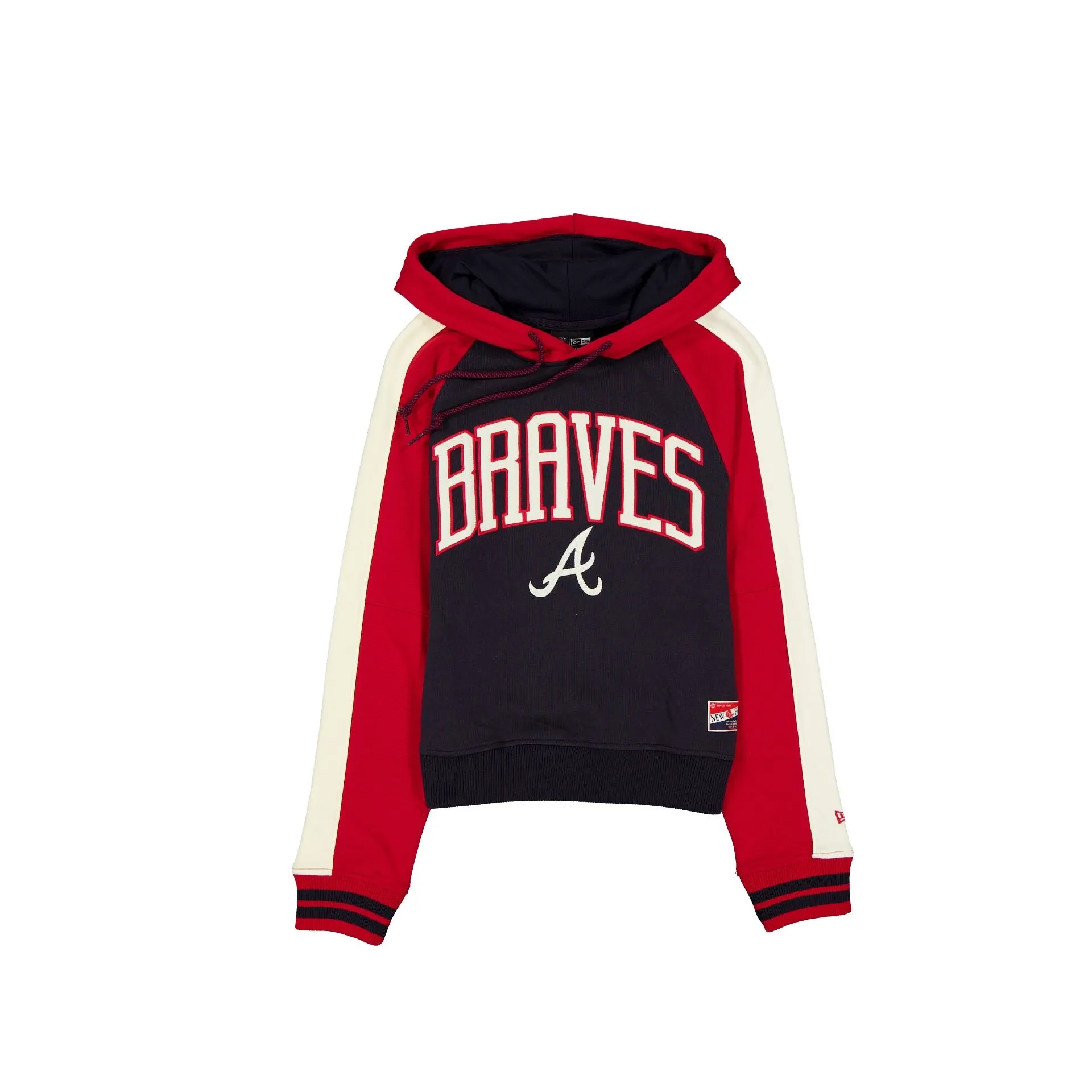 Atlanta Braves Throwback Women's Hoodie sold by New Era