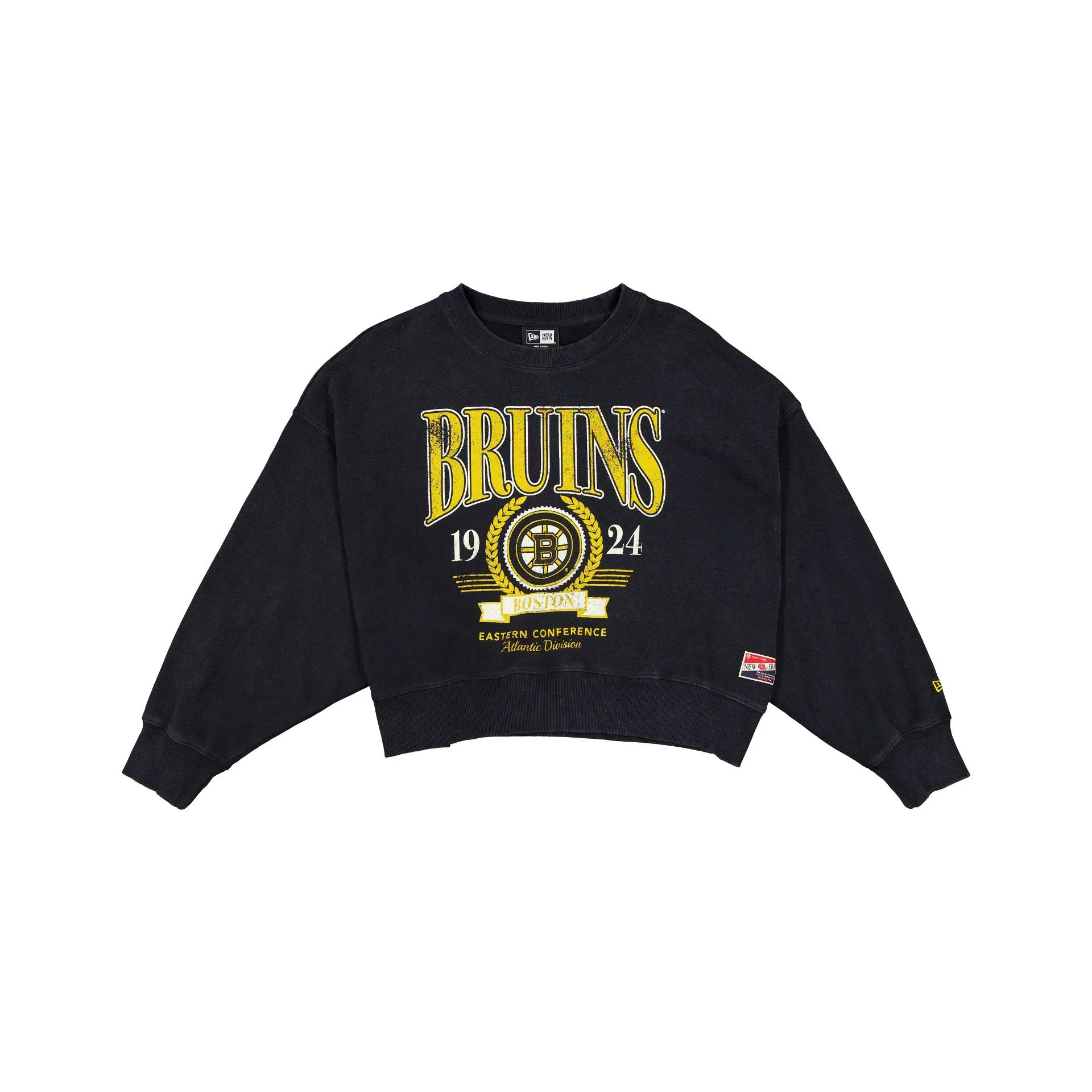 Boston Bruins Throwback Women's Crewneck sold by New Era