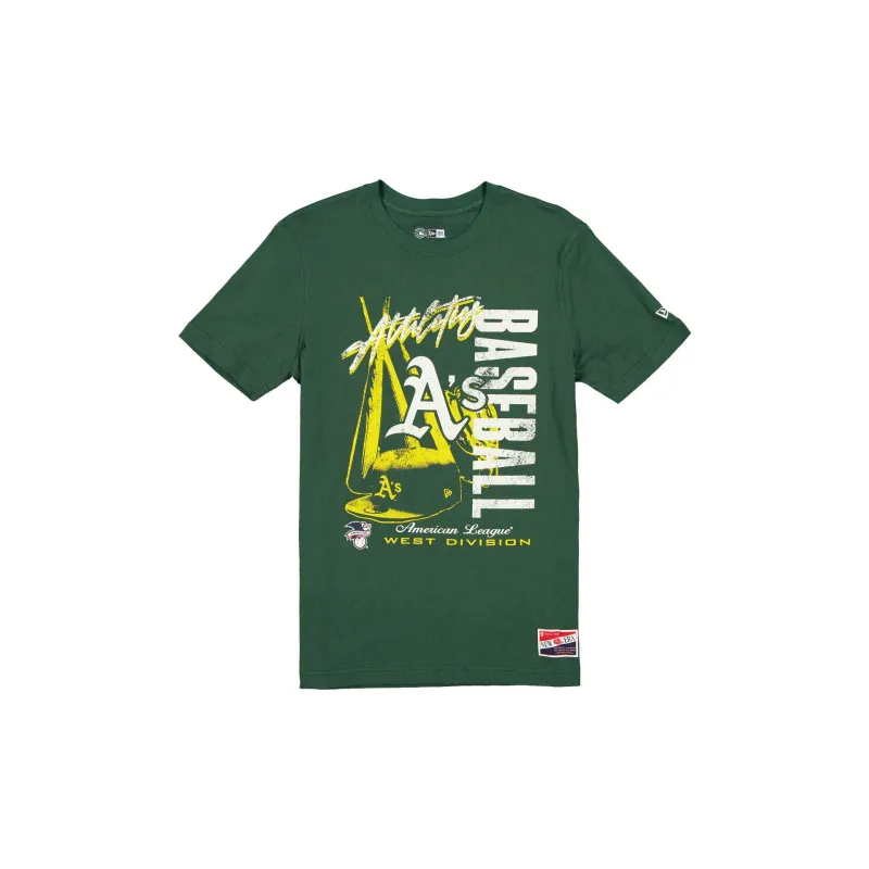 Athletics Throwback T-Shirt sold by New Era