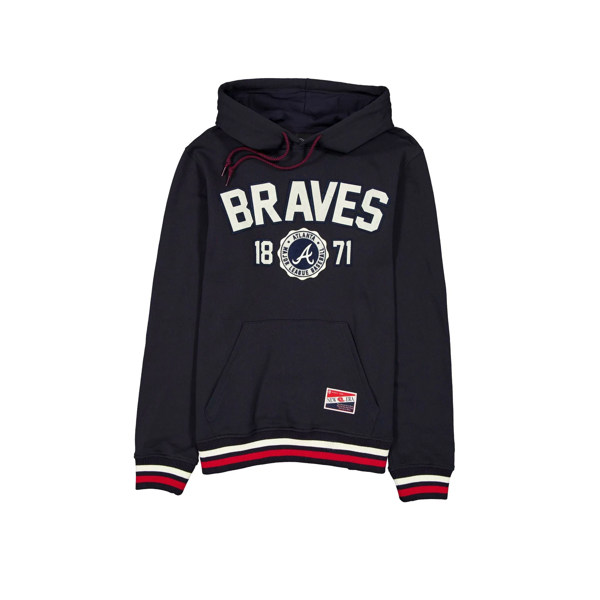 Atlanta Braves Throwback Hoodie sold by New Era
