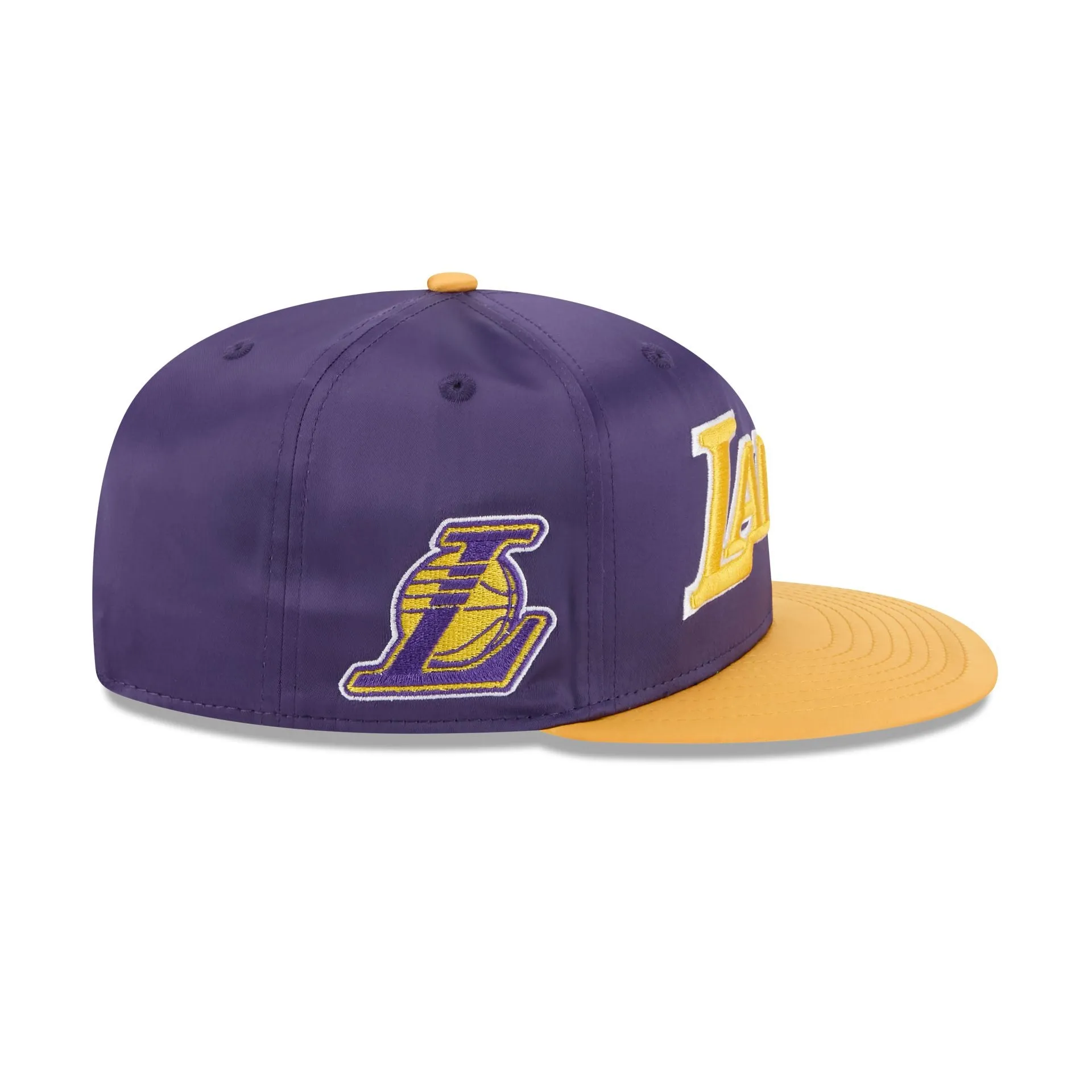 Los Angeles Lakers Satin Pin 9FIFTY Snapback Hat sold by New Era product image thumbnail 4