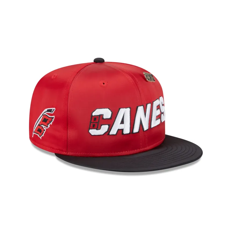 Carolina Hurricanes Spring Satin 59FIFTY Fitted Hat sold by New Era