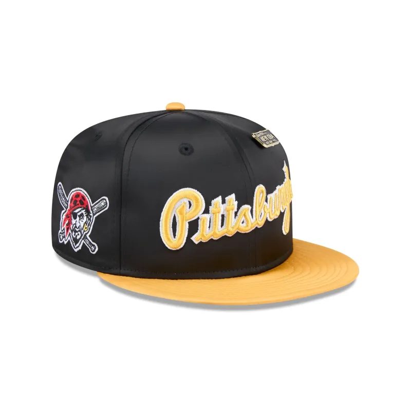 Pittsburgh Pirates Spring Satin 59FIFTY Fitted Hat sold by New Era
