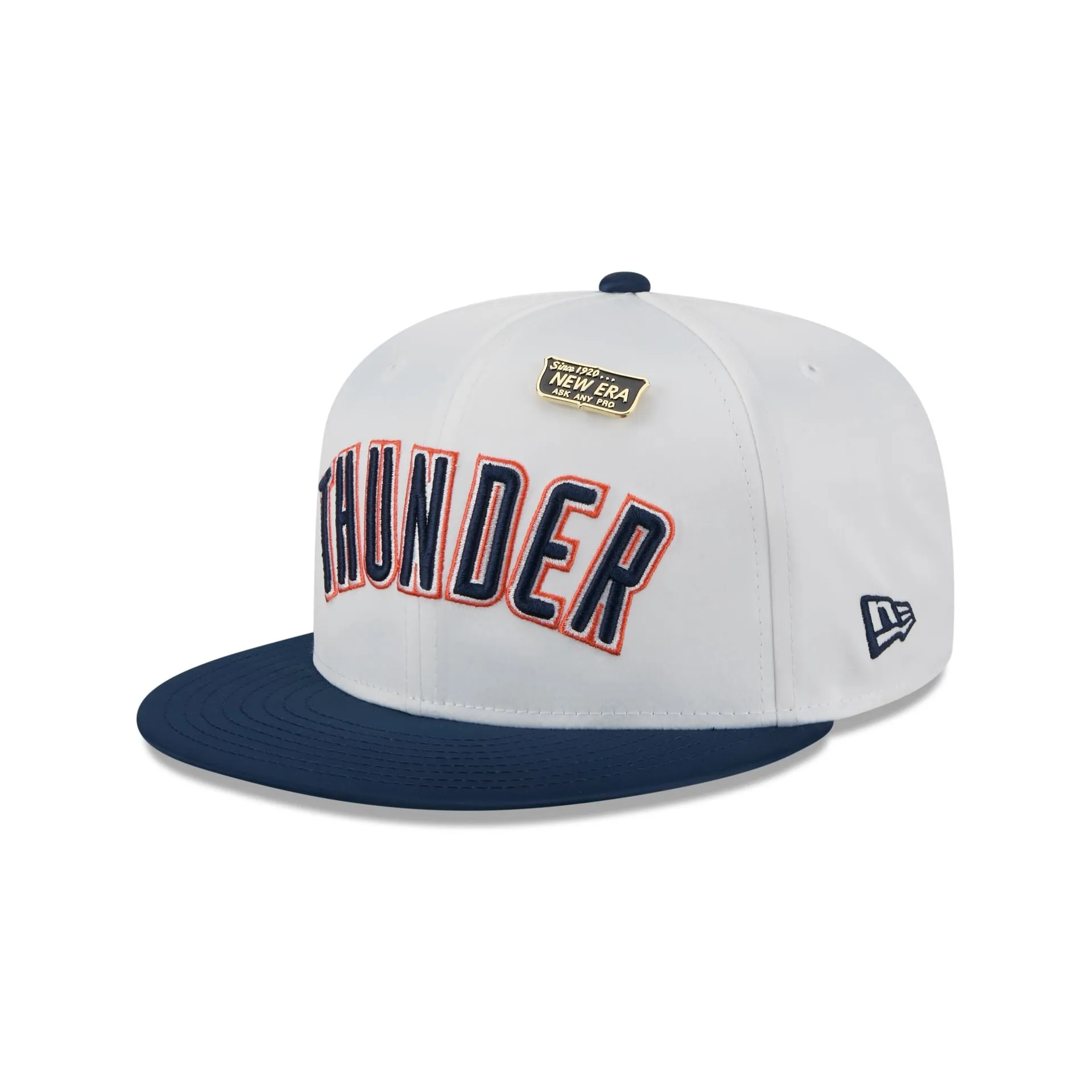 Oklahoma City Thunder Satin Pin 9FIFTY Snapback Hat sold by New Era product image thumbnail 3