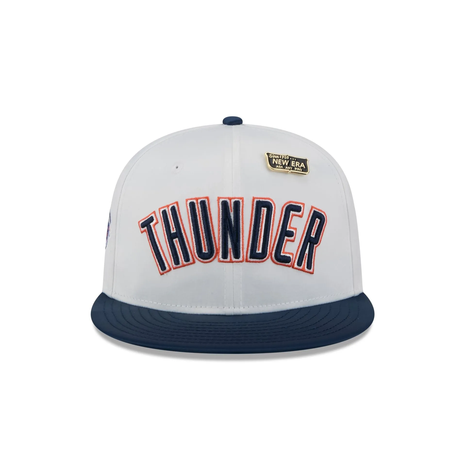Oklahoma City Thunder Satin Pin 9FIFTY Snapback Hat sold by New Era product image thumbnail 2