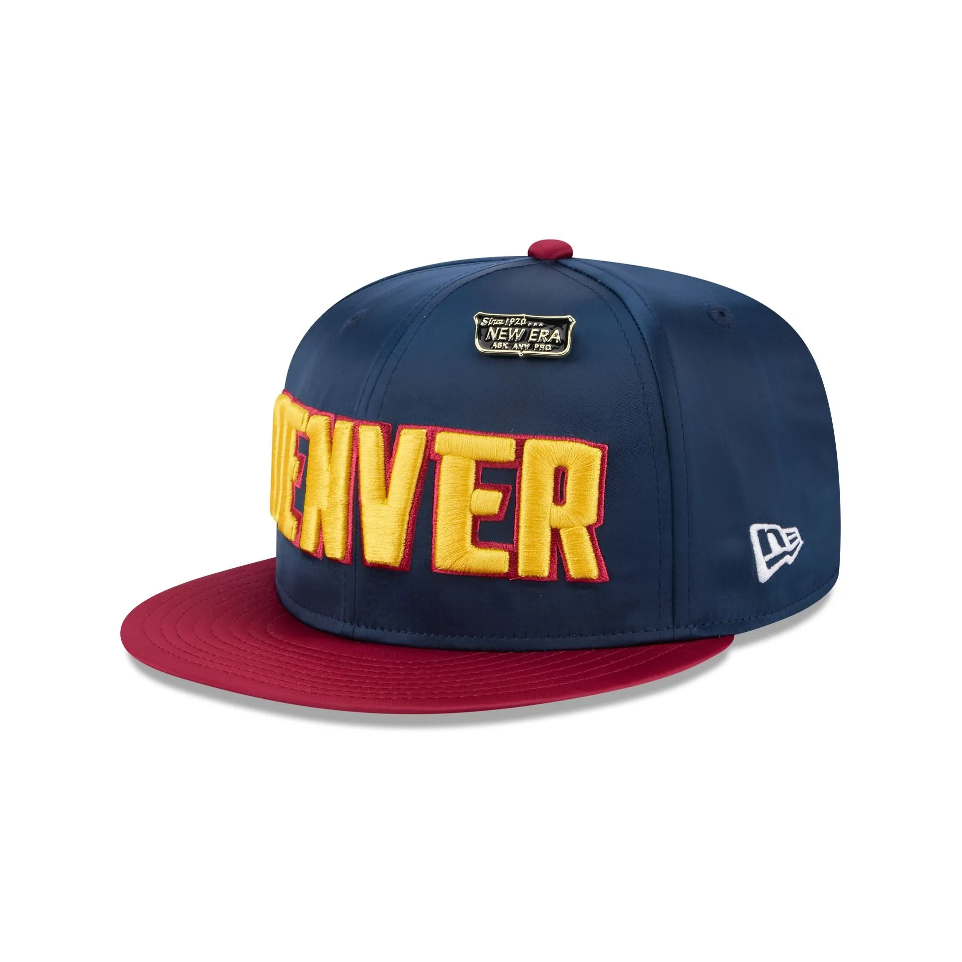 Denver Nuggets Satin Pin 9FIFTY Snapback Hat sold by New Era product image thumbnail 3