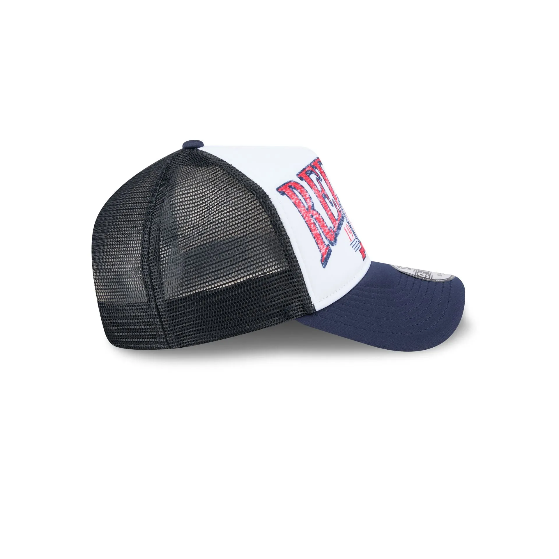 Boston Red Sox Distressed 9FORTY A-Frame Trucker Hat sold by New Era product image thumbnail 5