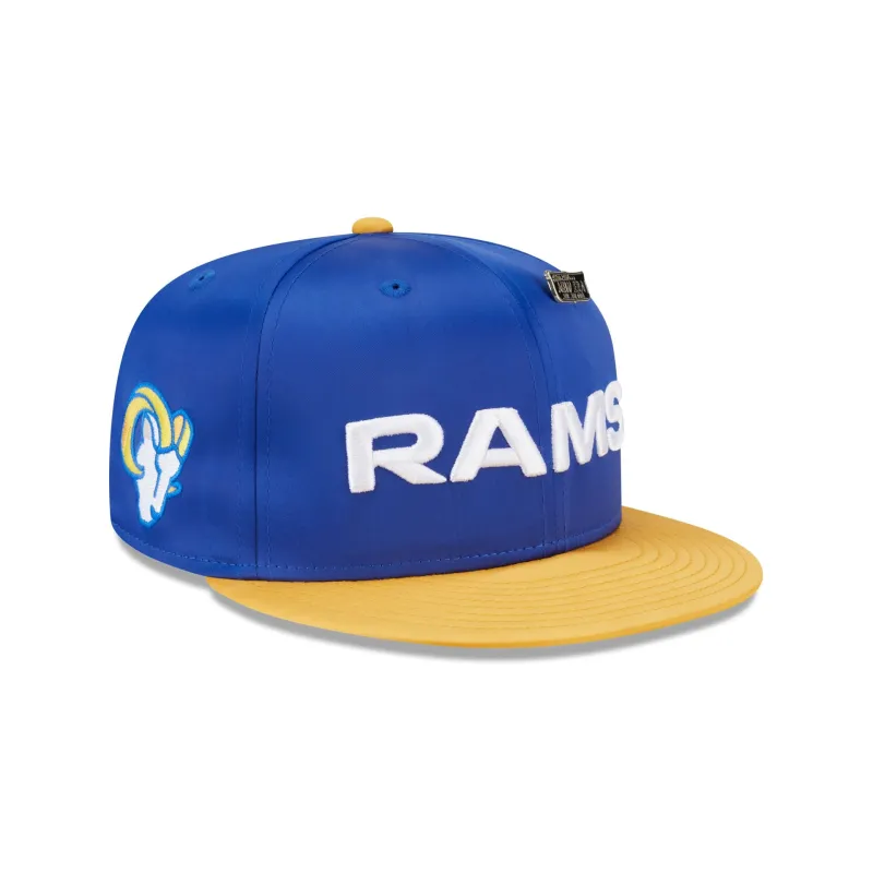 Los Angeles Rams Spring Satin 59FIFTY Fitted Hat sold by New Era