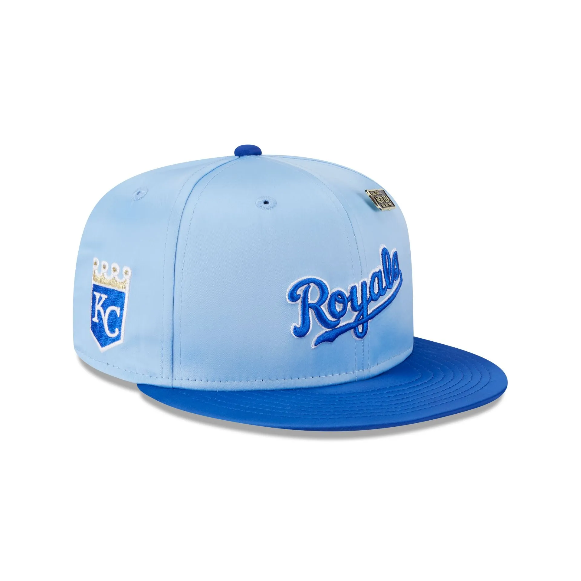 Kansas City Royals Satin Pin 9FIFTY Snapback Hat sold by New Era