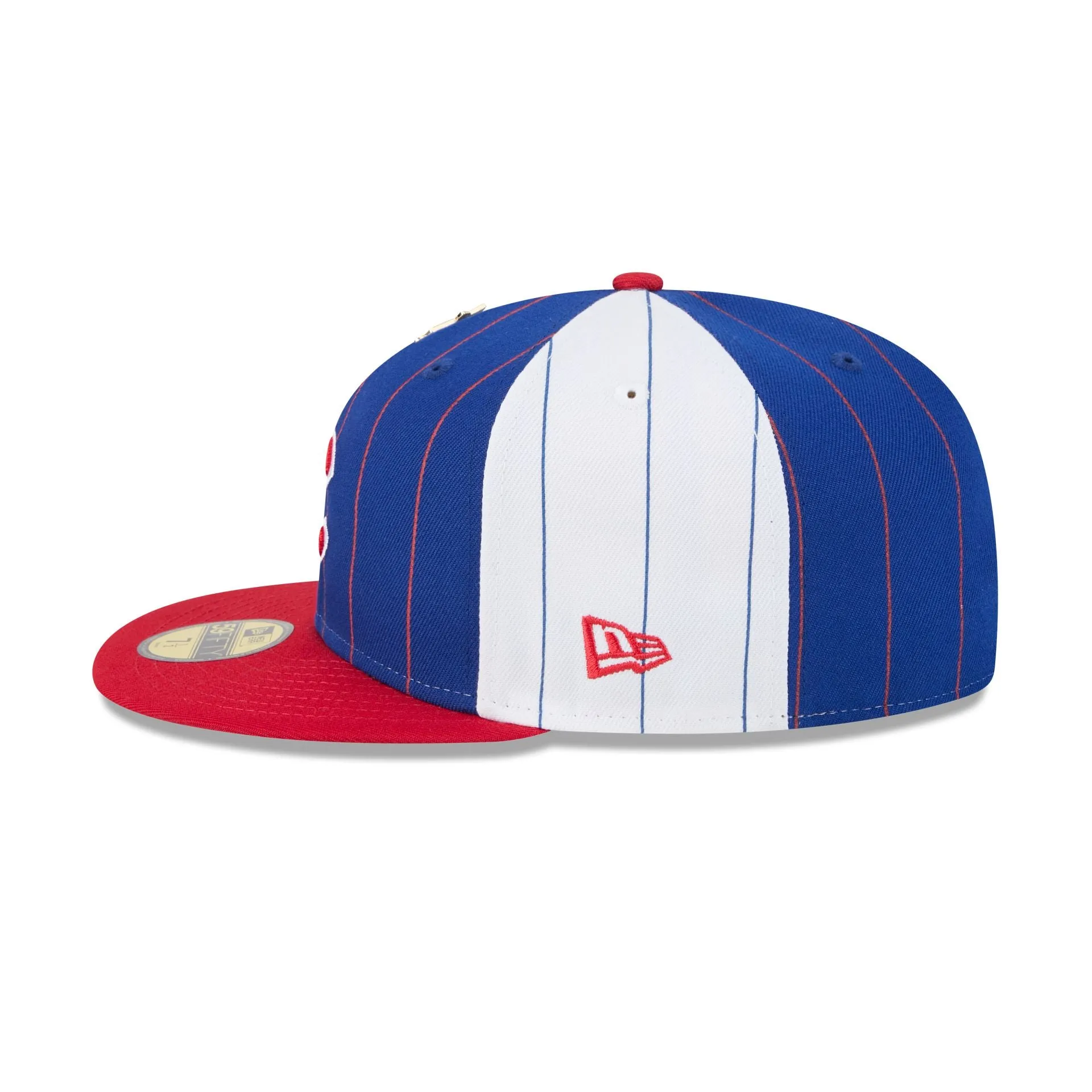 Chicago Cubs Pinstripe League Pin 59FIFTY Fitted Hat sold by New Era product image thumbnail 4