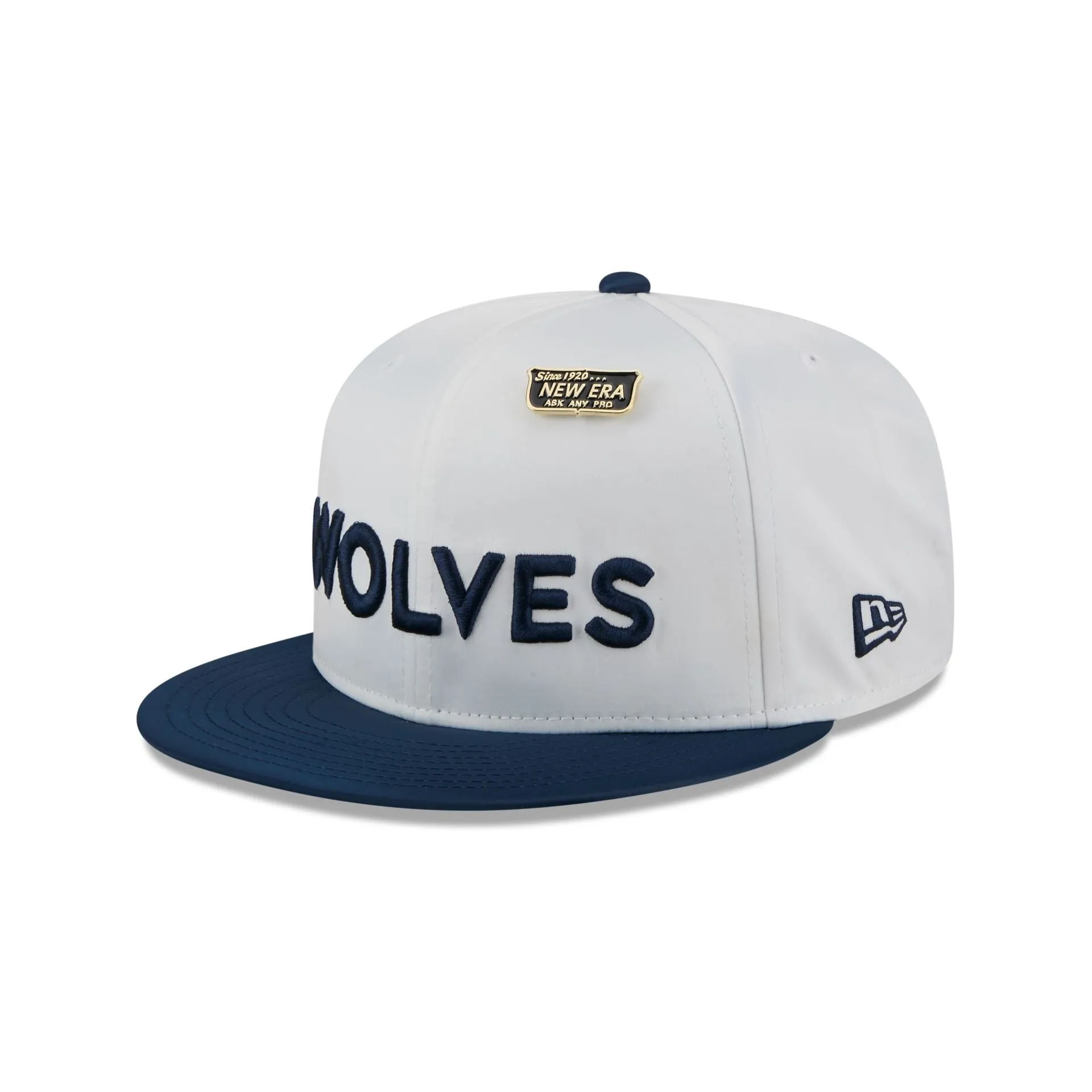 Minnesota Timberwolves Satin Pin 9FIFTY Snapback Hat sold by New Era product image thumbnail 3