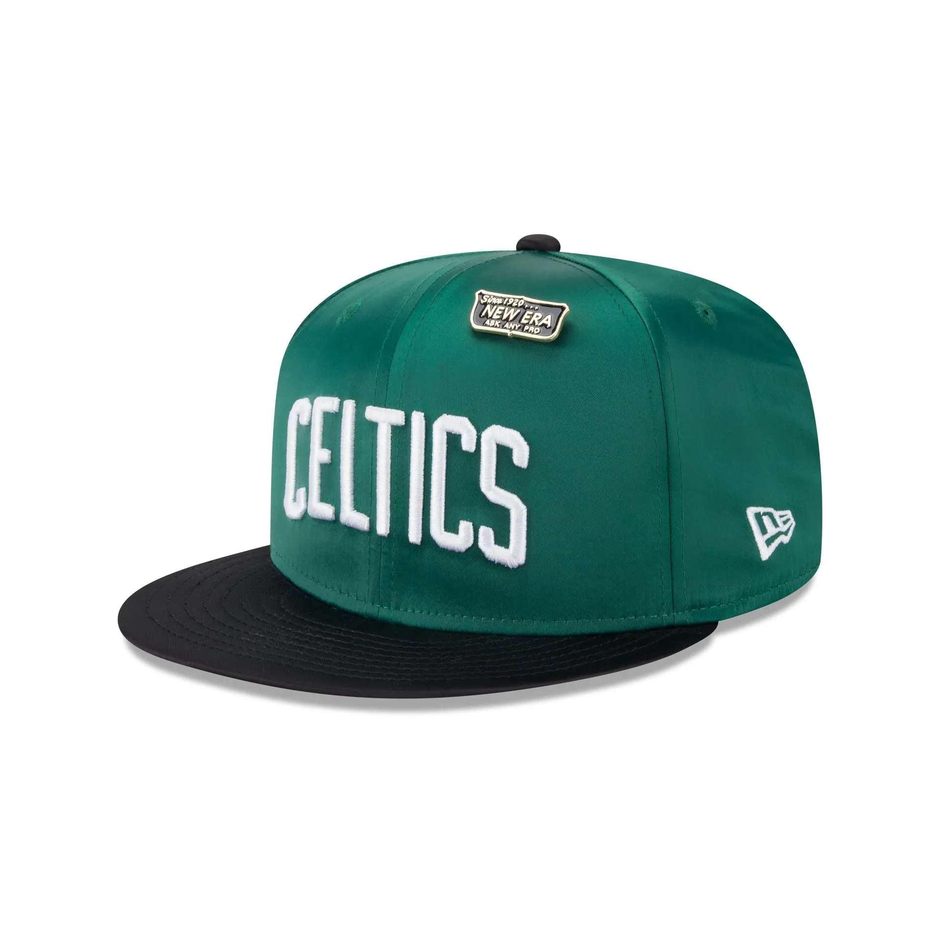 Boston Celtics Satin Pin 9FIFTY Snapback Hat sold by New Era product image thumbnail 3