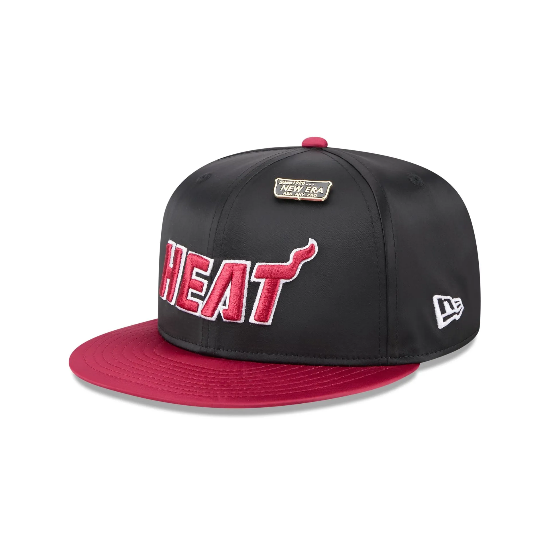 Miami Heat Satin Pin 9FIFTY Snapback Hat sold by New Era product image thumbnail 3