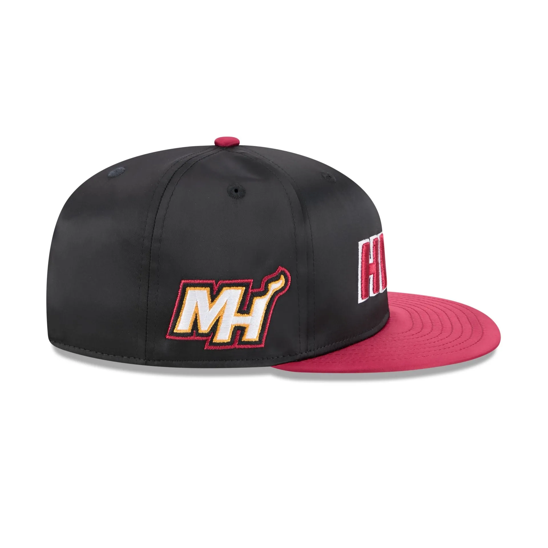 Miami Heat Satin Pin 9FIFTY Snapback Hat sold by New Era product image thumbnail 4