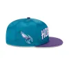 Charlotte Hornets Satin Pin 9FIFTY Snapback Hat sold by New Era