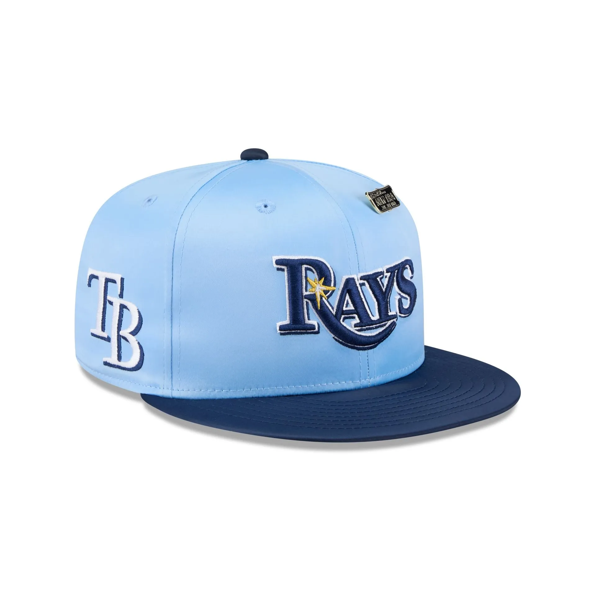 Tampa Bay Rays Spring Satin 59FIFTY Fitted Hat sold by New Era