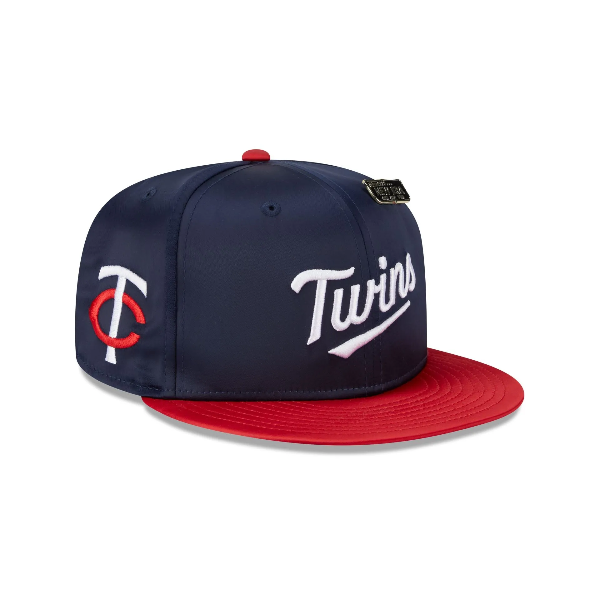Minnesota Twins Satin Pin 9FIFTY Snapback Hat sold by New Era