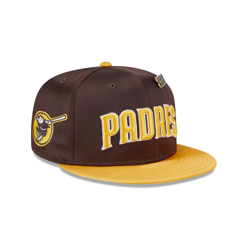 San Diego Padres Satin Pin 9FIFTY Snapback Hat sold by New Era