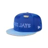 Toronto Blue Jays Satin Pin 9FIFTY Snapback Hat sold by New Era